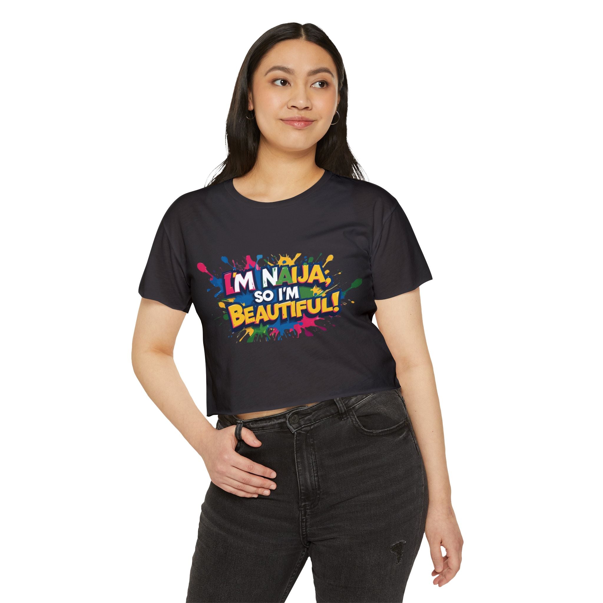I'm Naija so I'm Beautiful, Cotton T-shirt