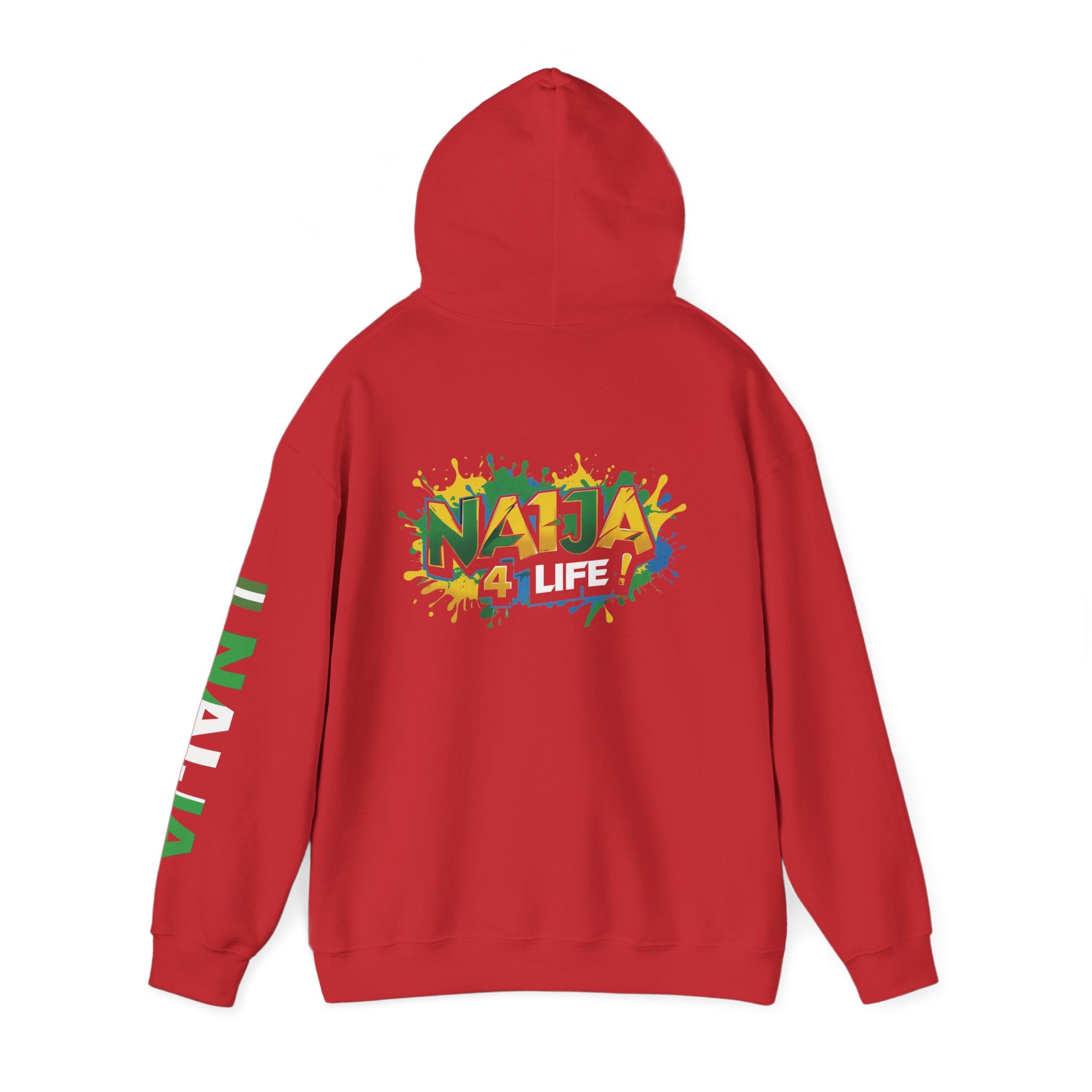 Naija - 4 Life, Hoodie.
