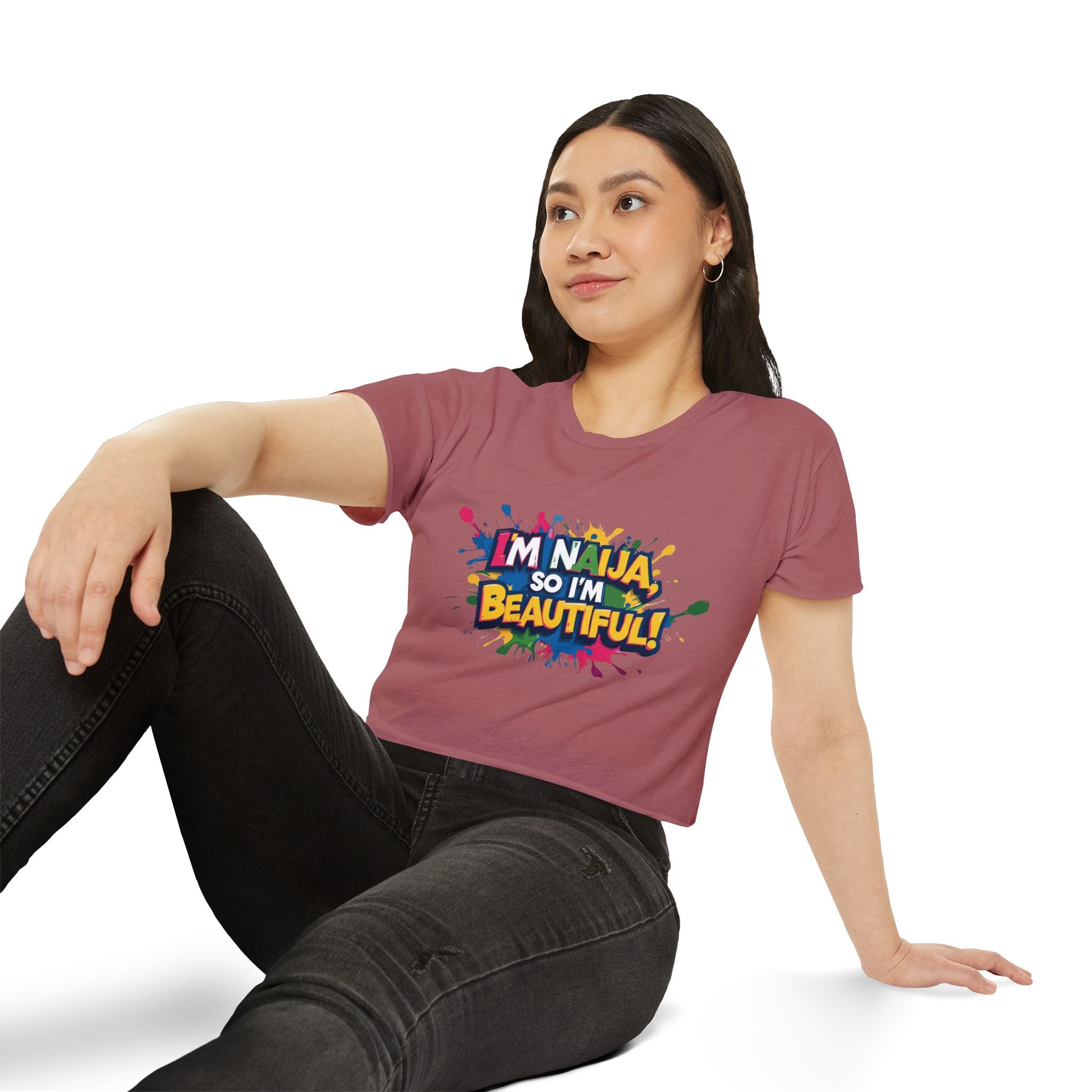 I'm Naija so I'm Beautiful, Cotton T-shirt