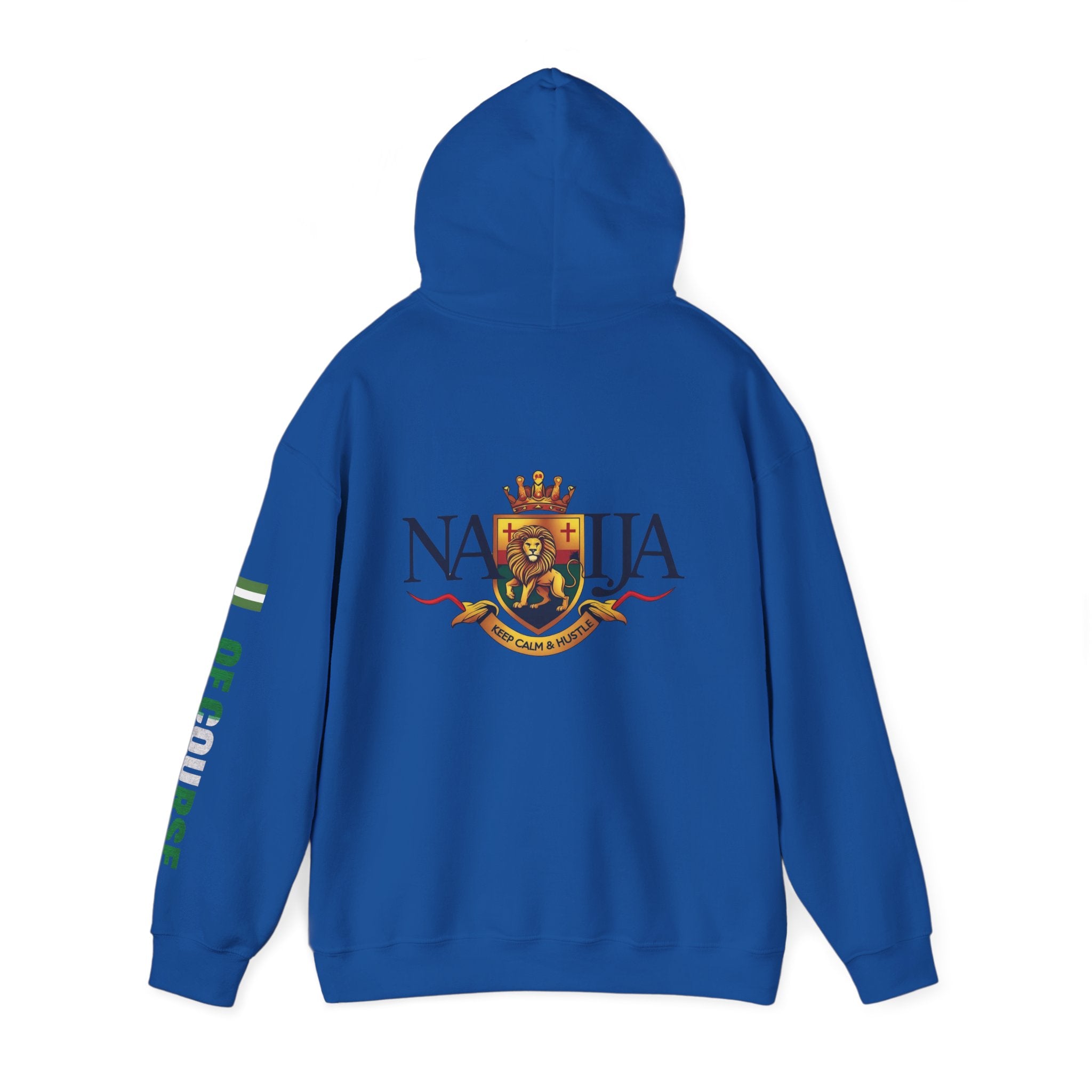 Nigeria Of Course-Naija, Keep Calm & Hustle, Hoodie