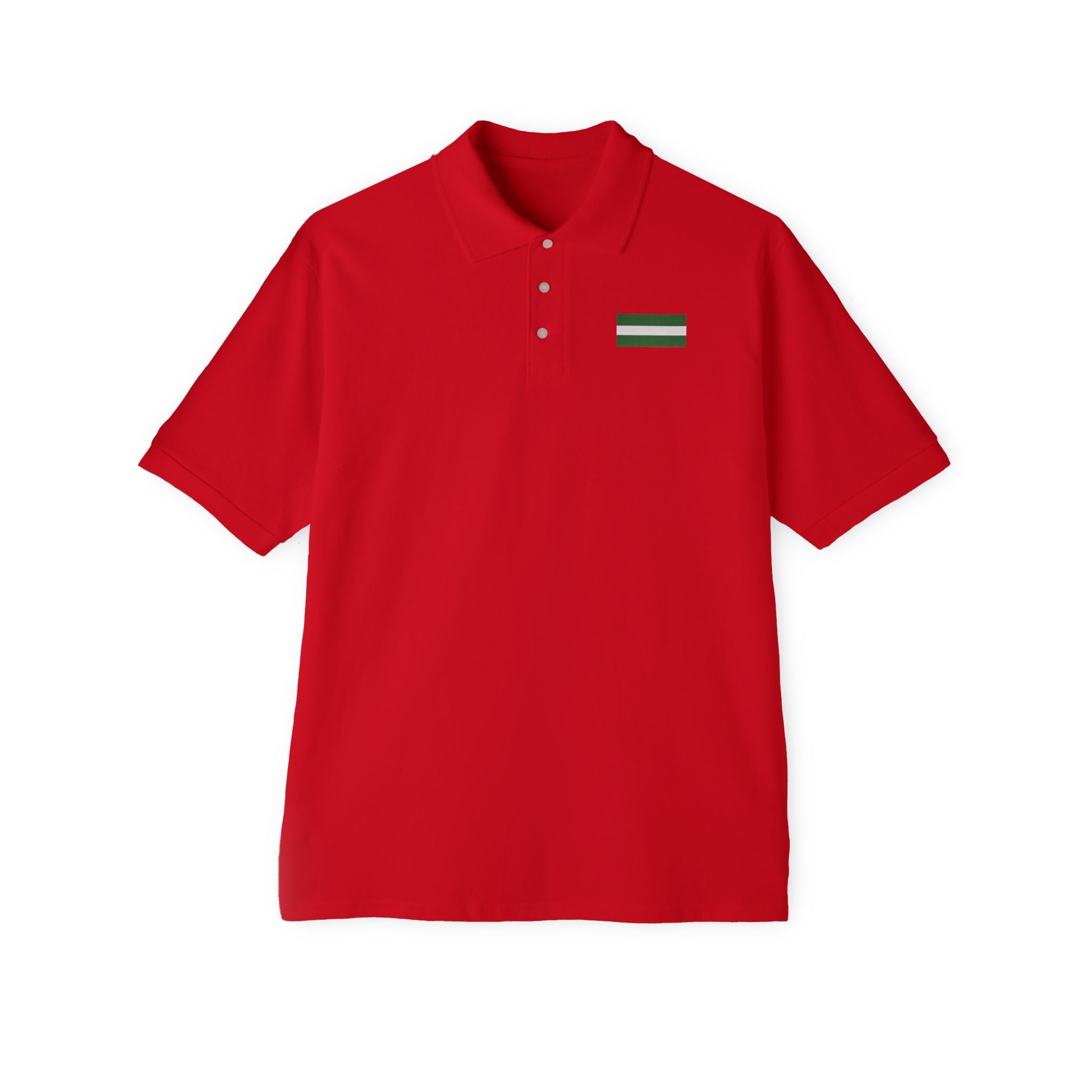 Naija 65th Independence Day, Men's Piqué Polo
