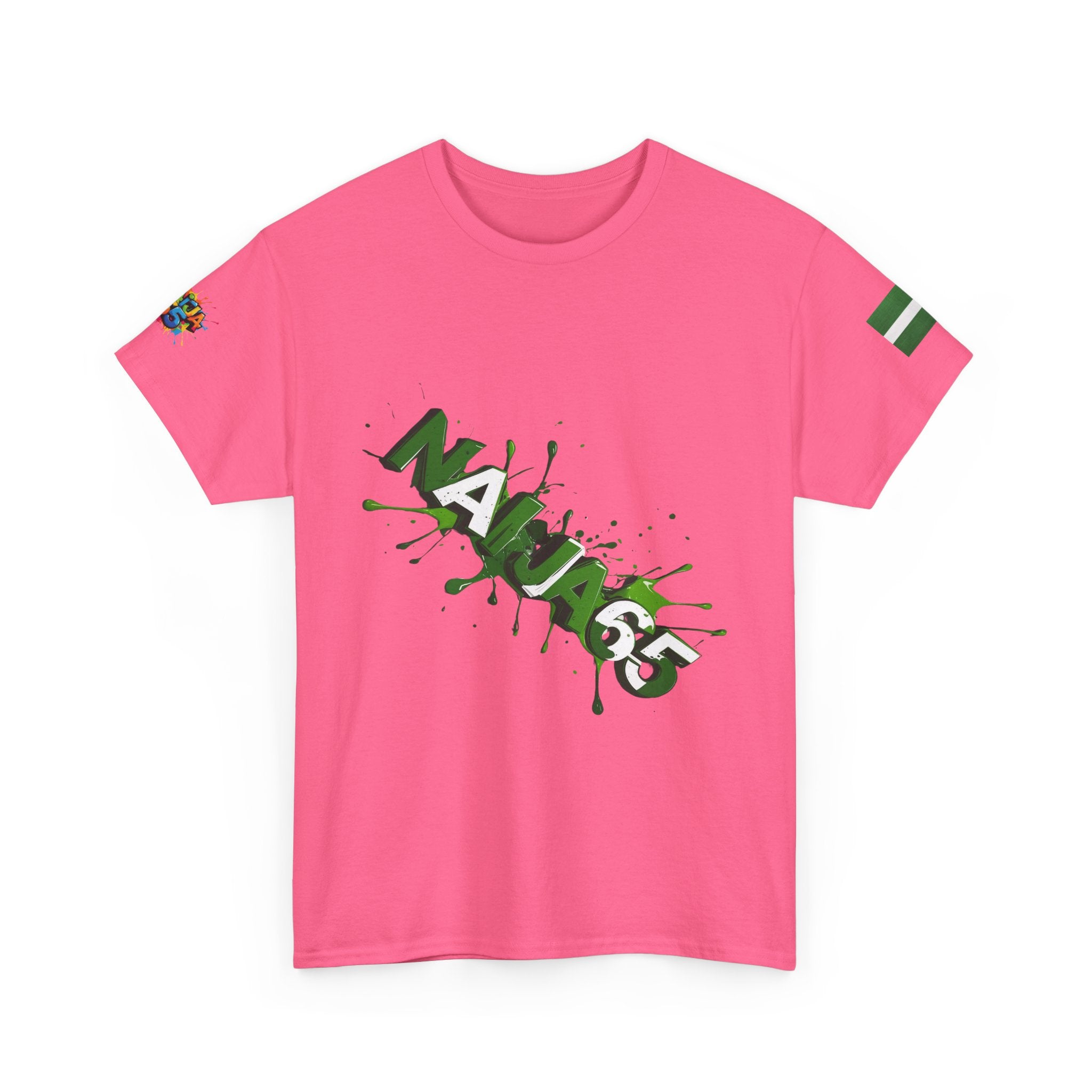 Naija 65TH INDEPENDENCE - Unisex Cotton T-shirt