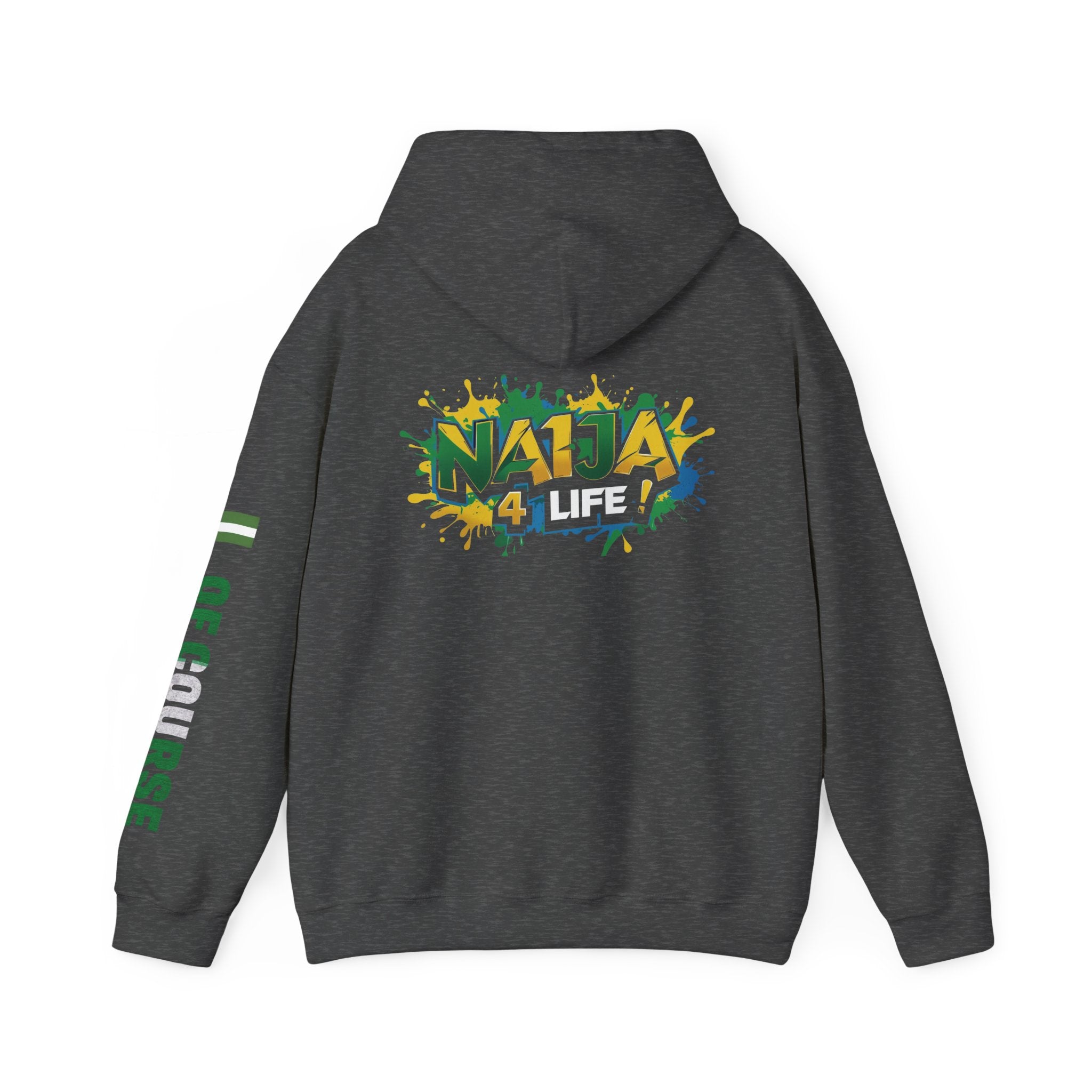 Nigeria Of Course, Naija - 4 Life , Hoodie