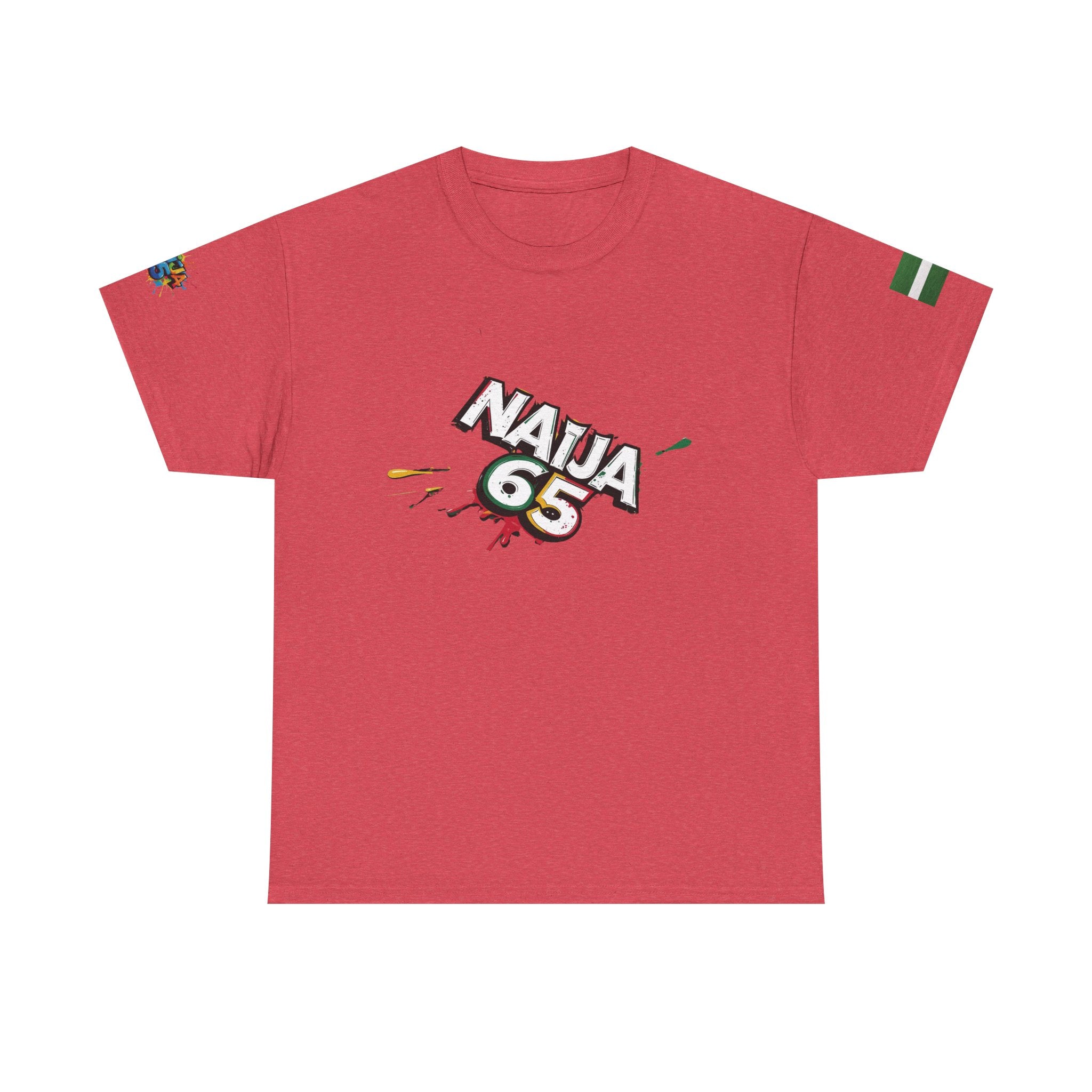 Naija 65TH INDEPENDENCE, Unisex Cotton T-shirt