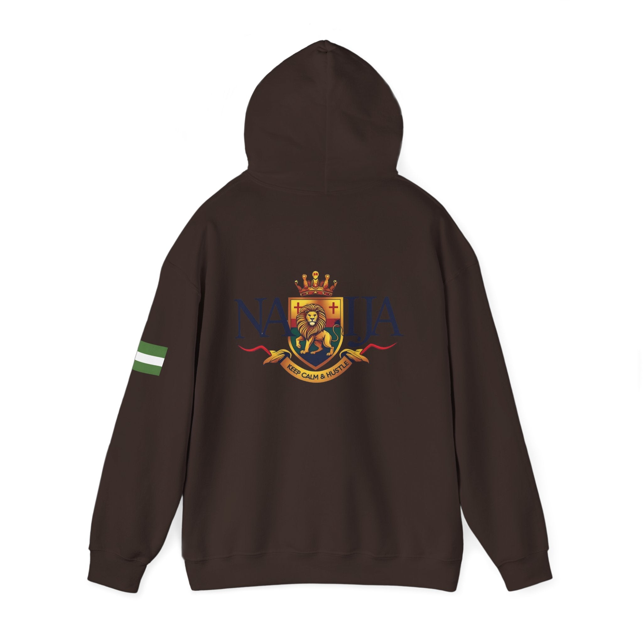 Naija-Keep Calm & Hustle Hoodie