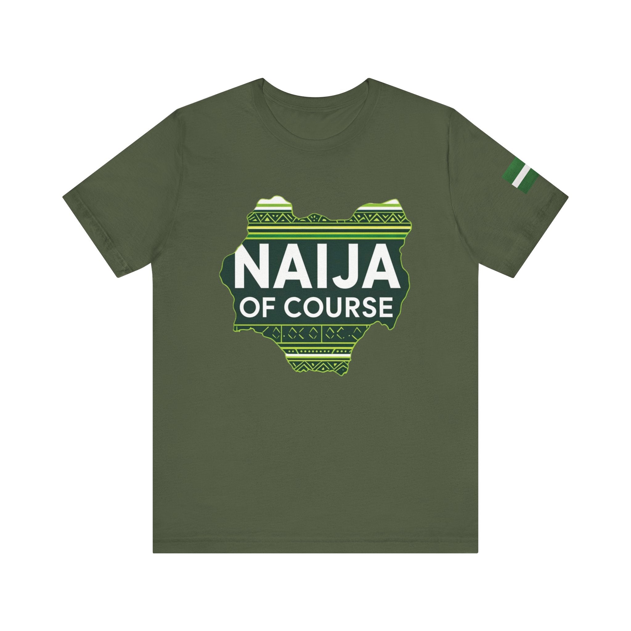 Naija Of Course Map, Unisex T-Shirt