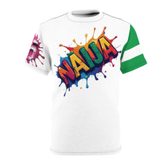 Naija 65th Independence Day Celebrations with pride, Black Stitching Unisex T-shirt - Naija Of Course streetwear fashion