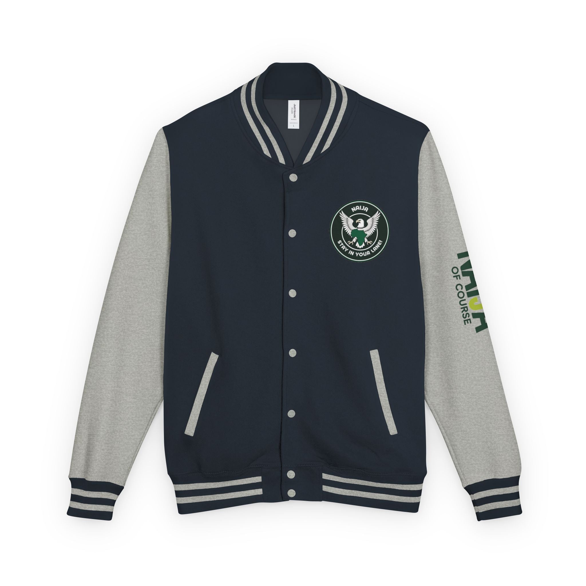 Naija of Course, Stay in your lane College Jacket