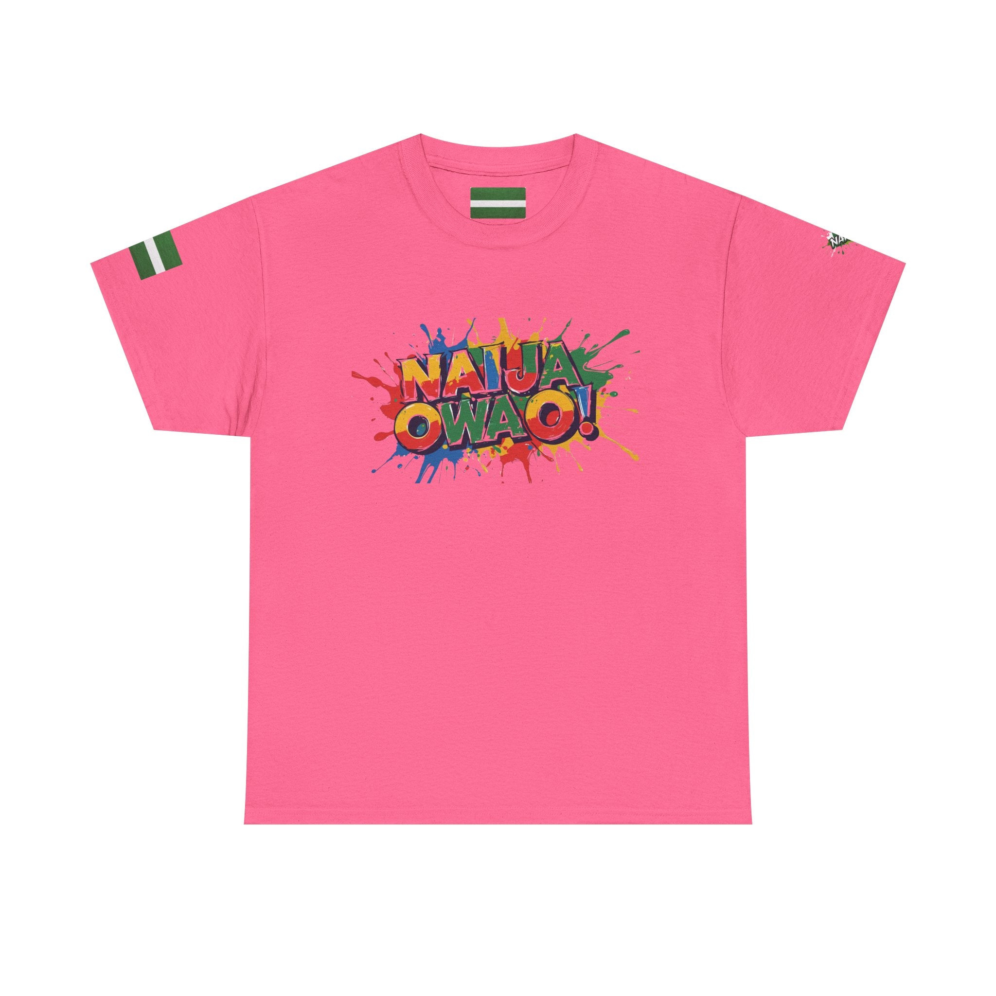 Naija, Owa O, Unisex Cotton T-shirt