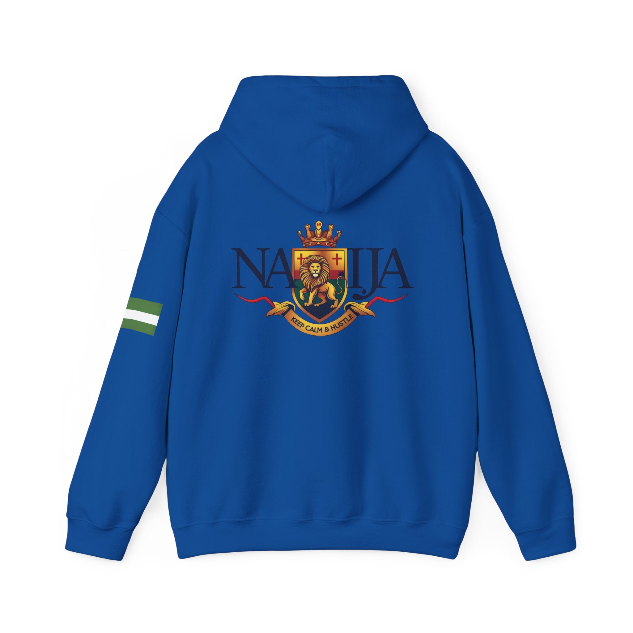 Naija-Keep Calm & Hustle Hoodie