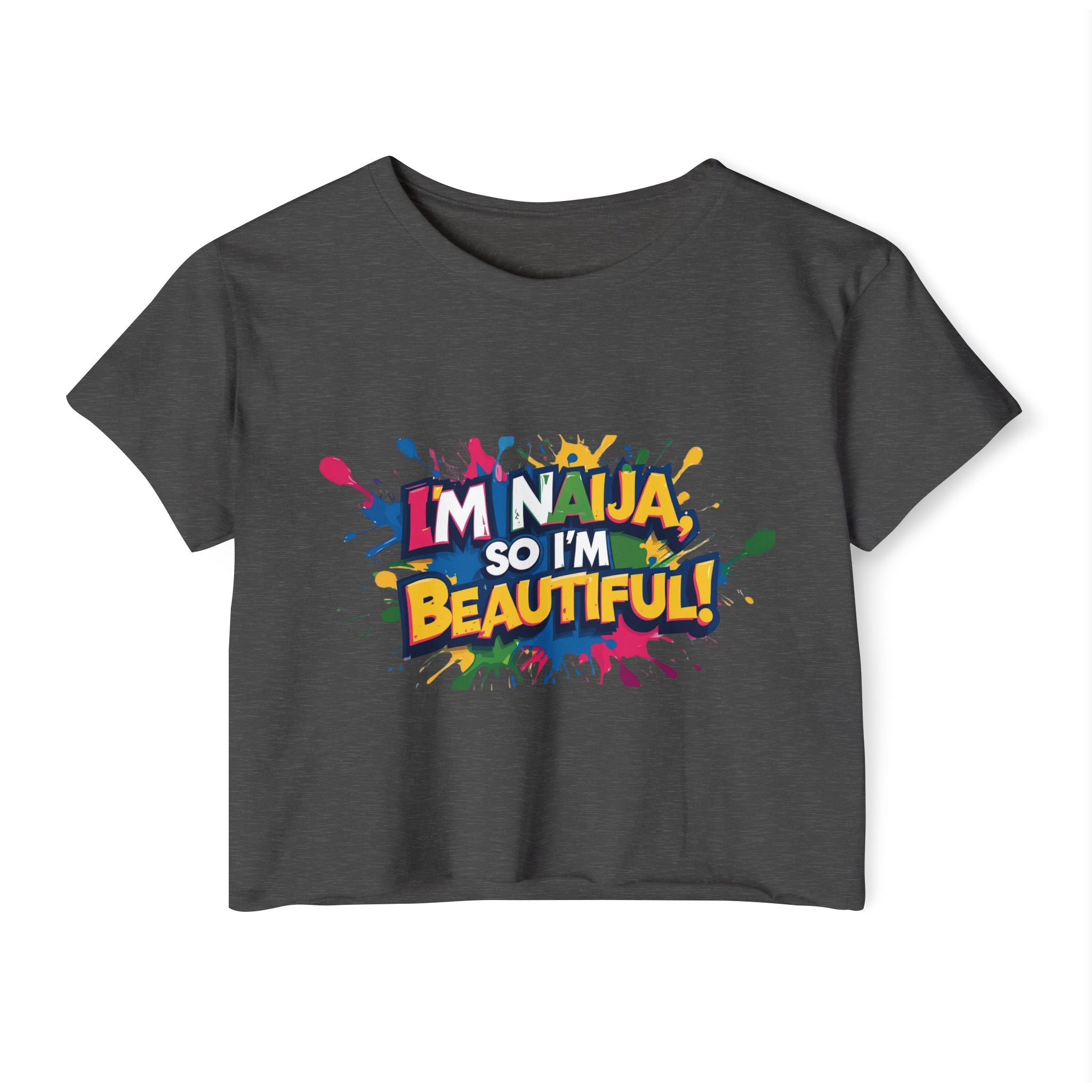 I'm Naija so I'm Beautiful, Cotton T-shirt