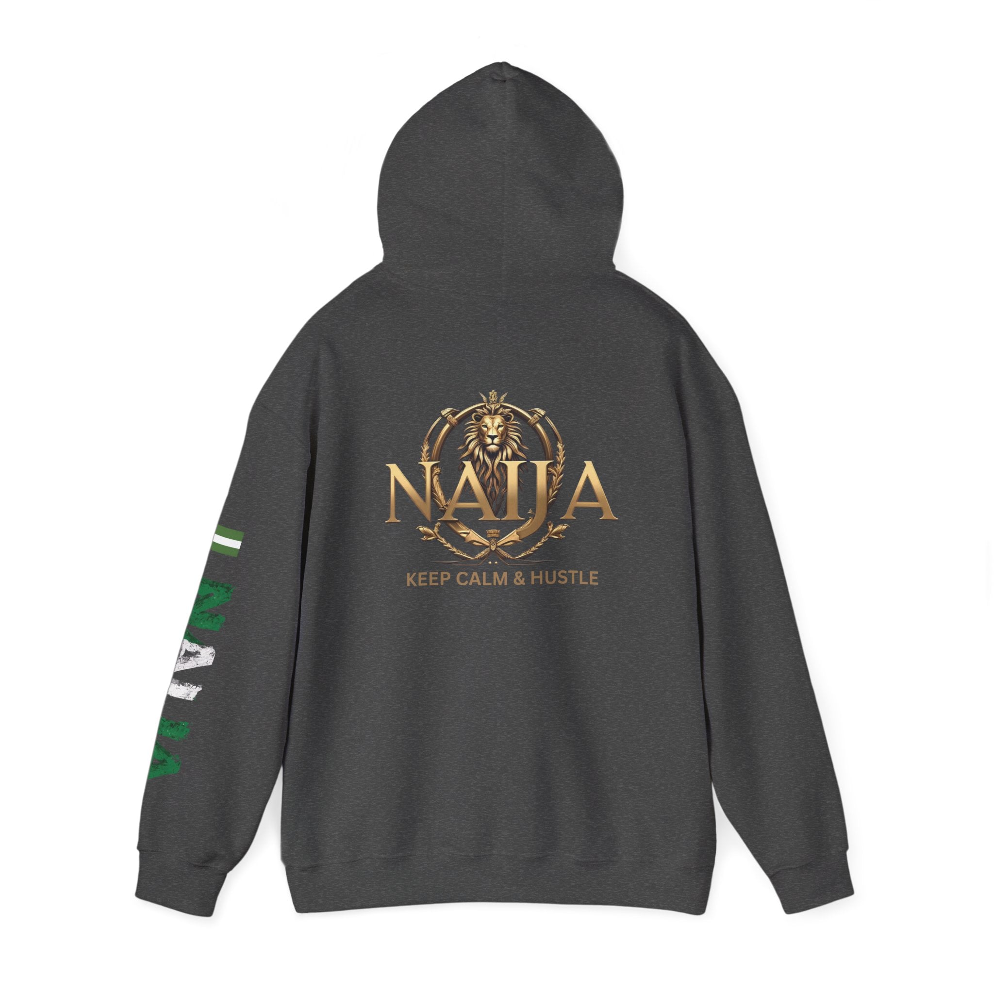 Naija Keep Calm & Hustle Hoodie