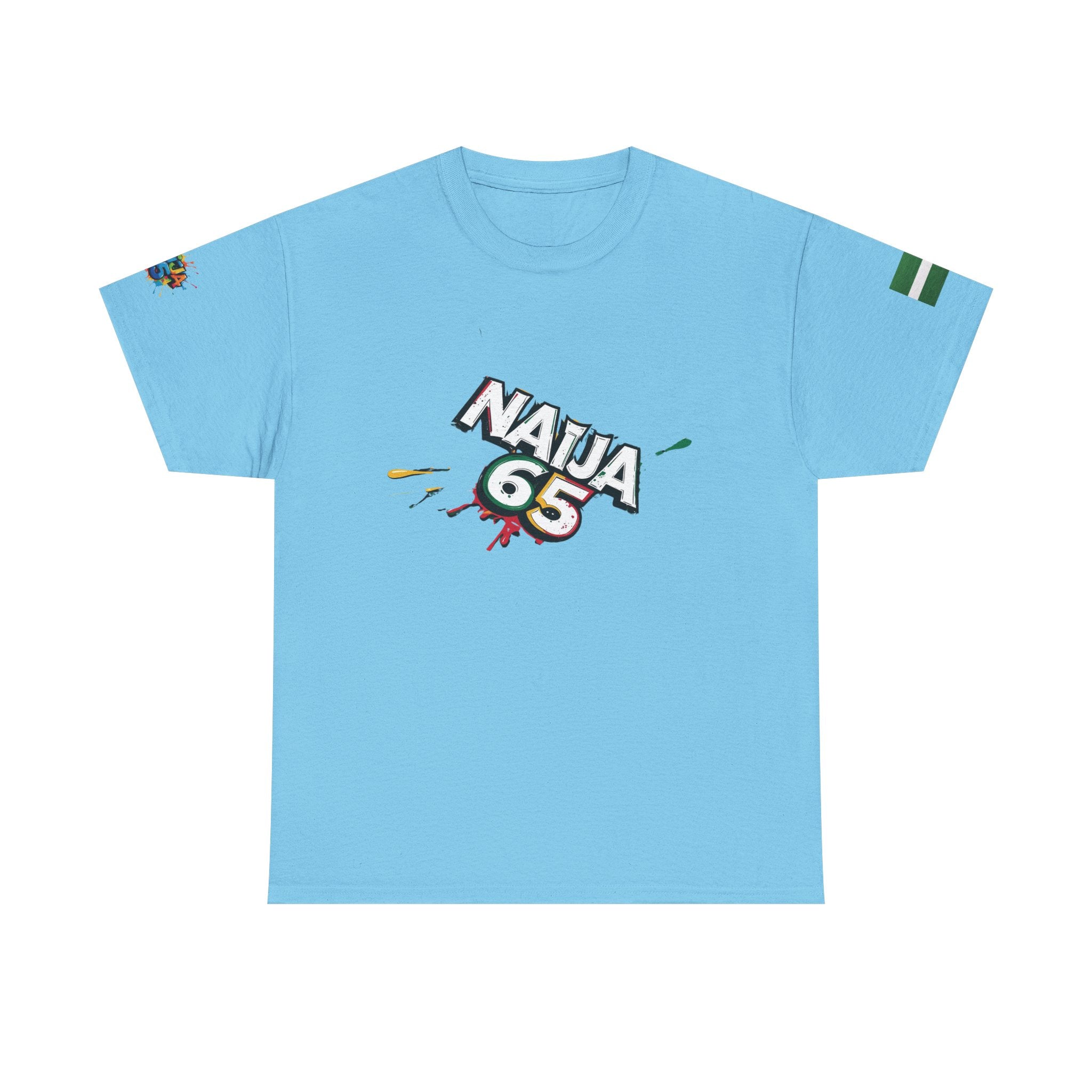 Naija 65TH INDEPENDENCE, Unisex Cotton T-shirt