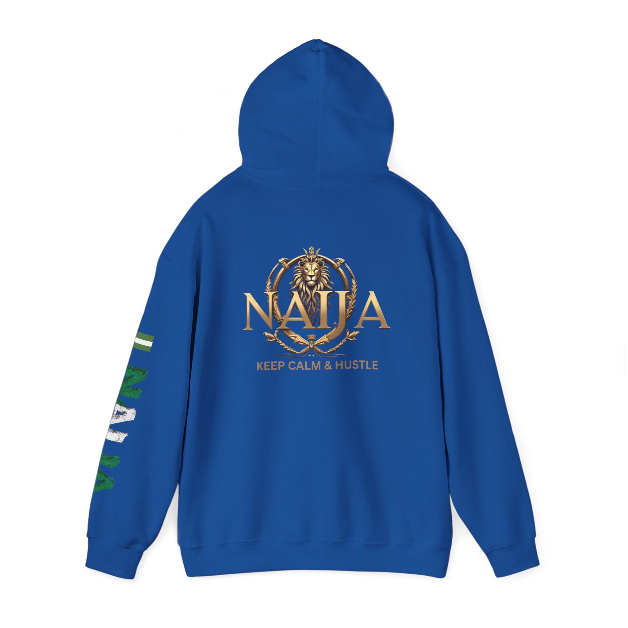 Naija Keep Calm & Hustle Hoodie