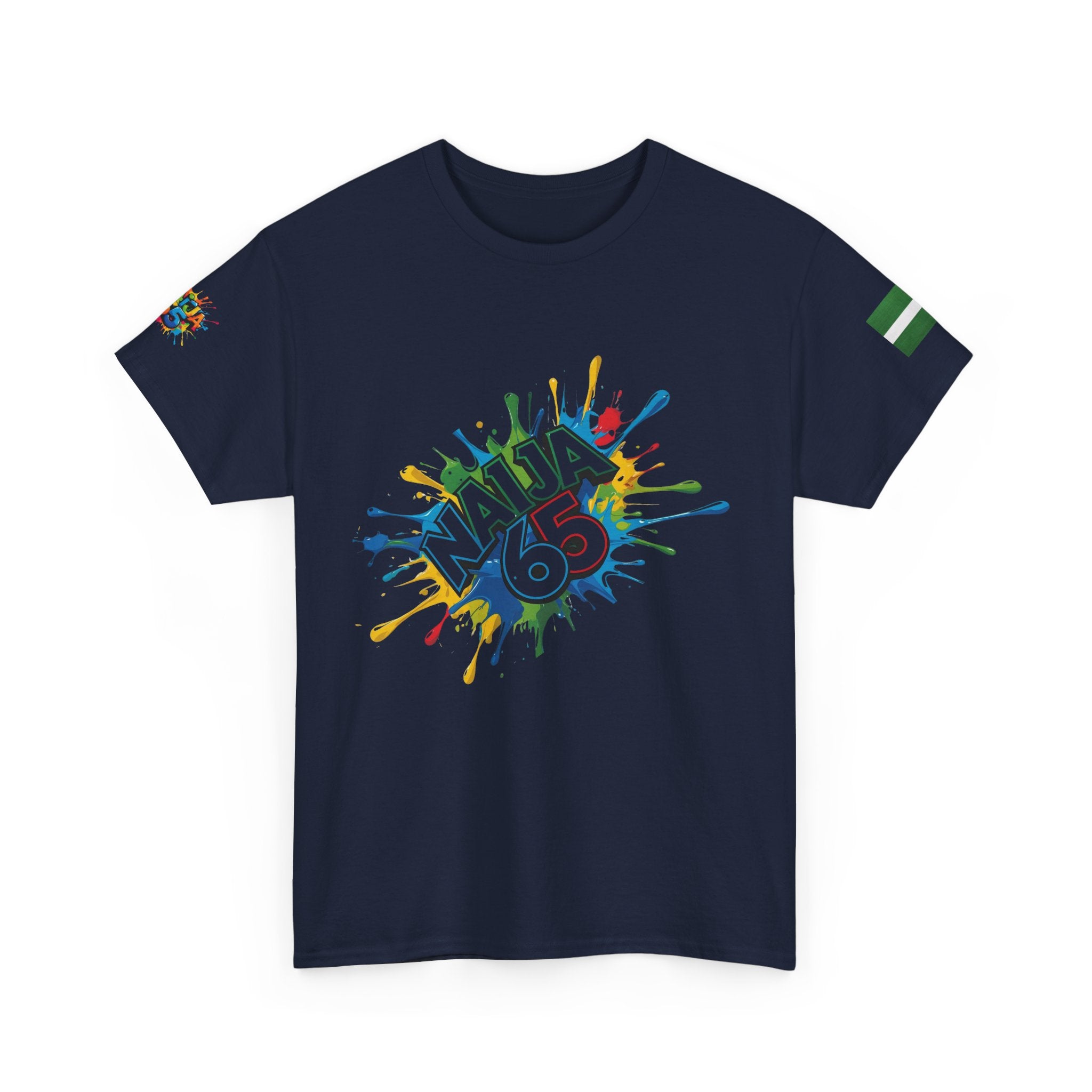 Naija 65TH Independence Unisex Cotton T-shirt