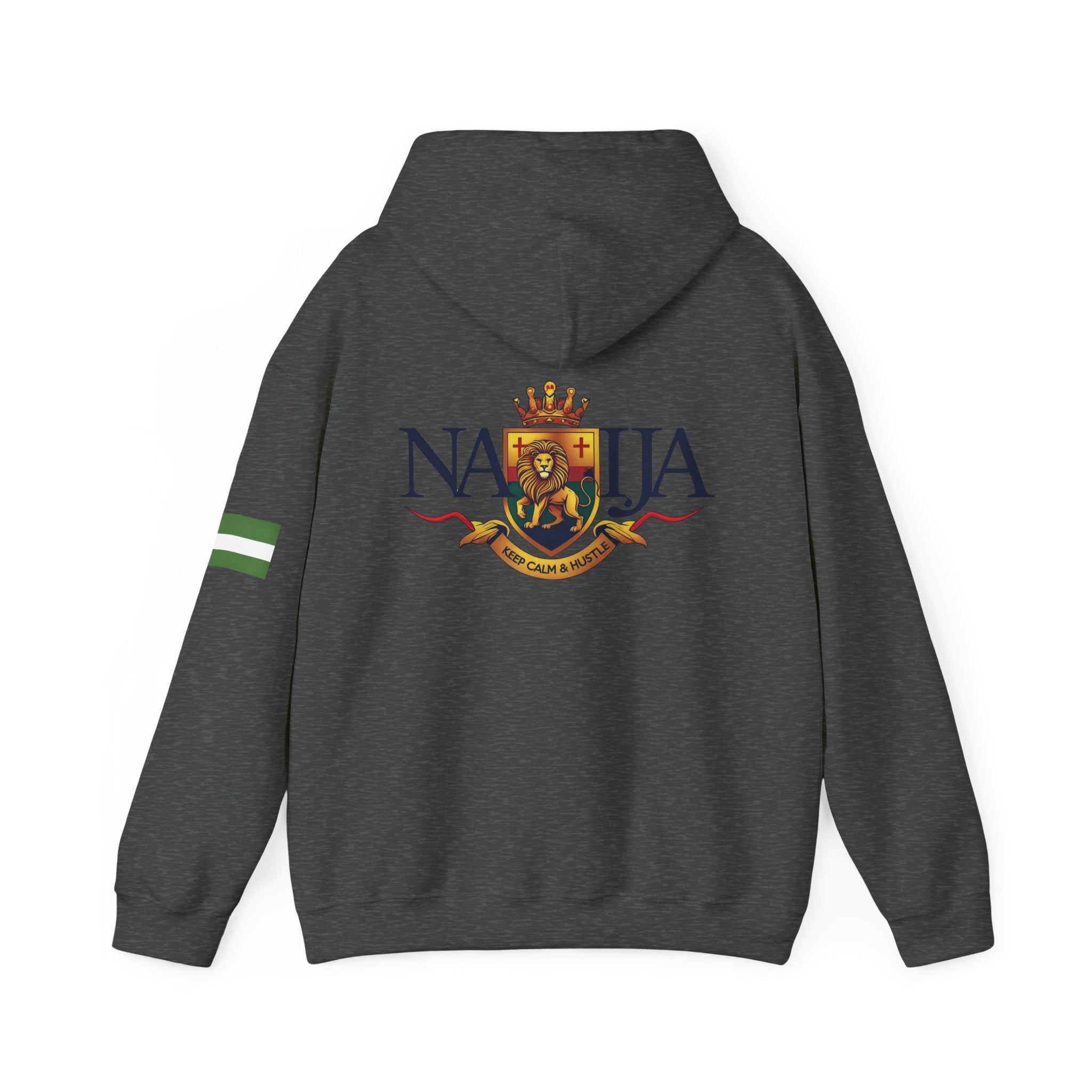 Naija-Keep Calm & Hustle Hoodie