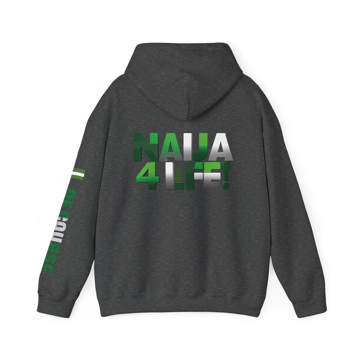 Nigeria Of Course, Naija 4 Life, Hoodie