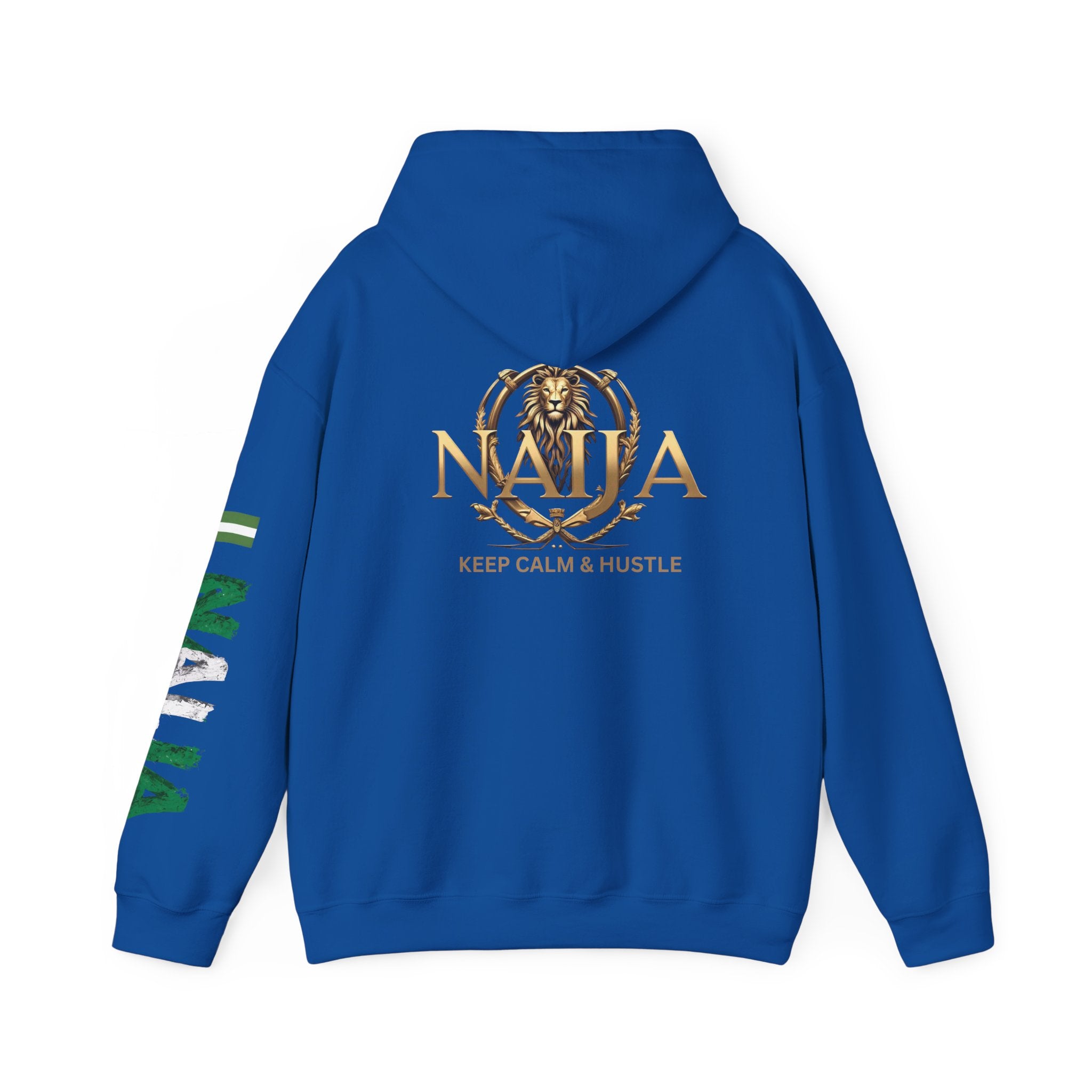 Naija Keep Calm & Hustle Hoodie