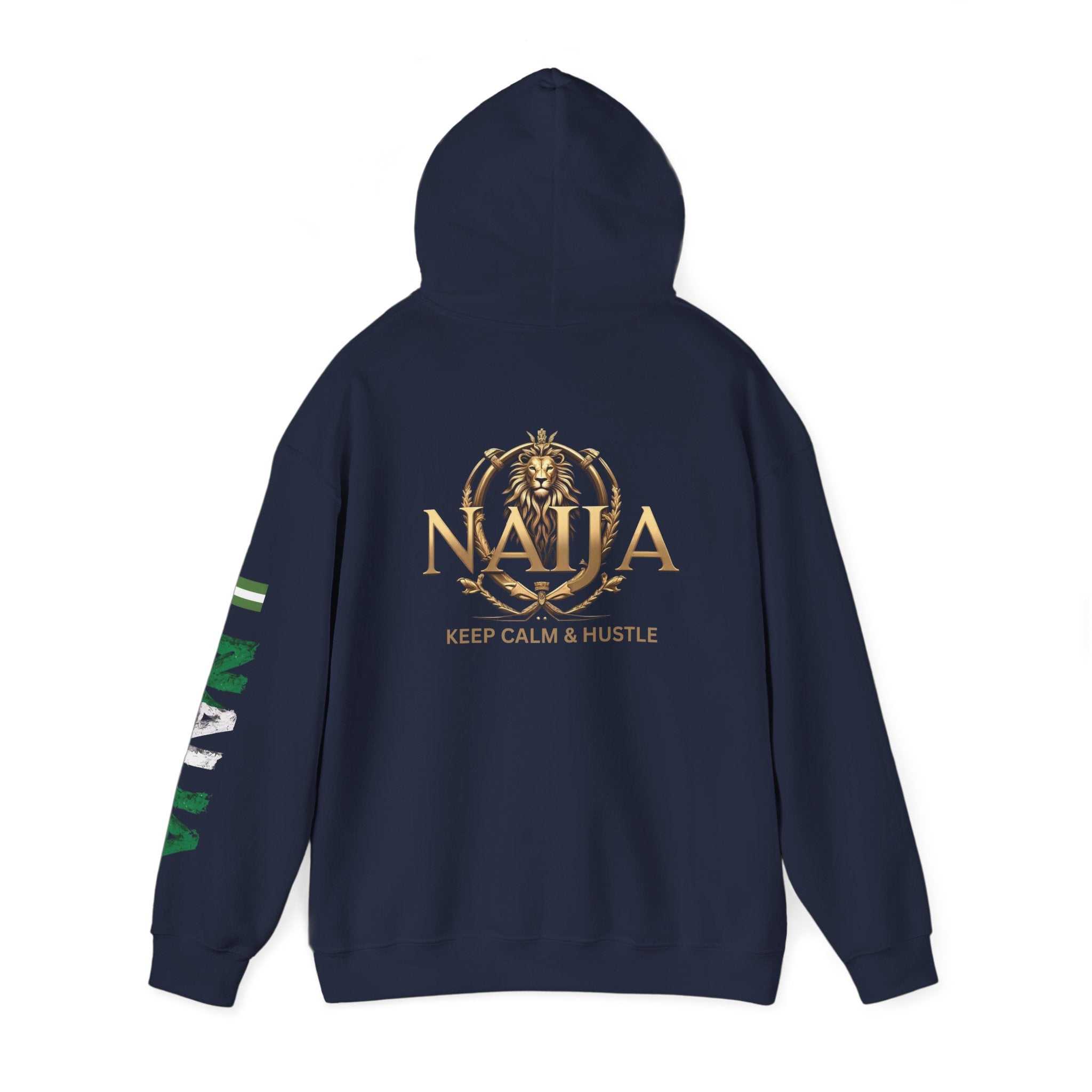 Naija Keep Calm & Hustle Hoodie