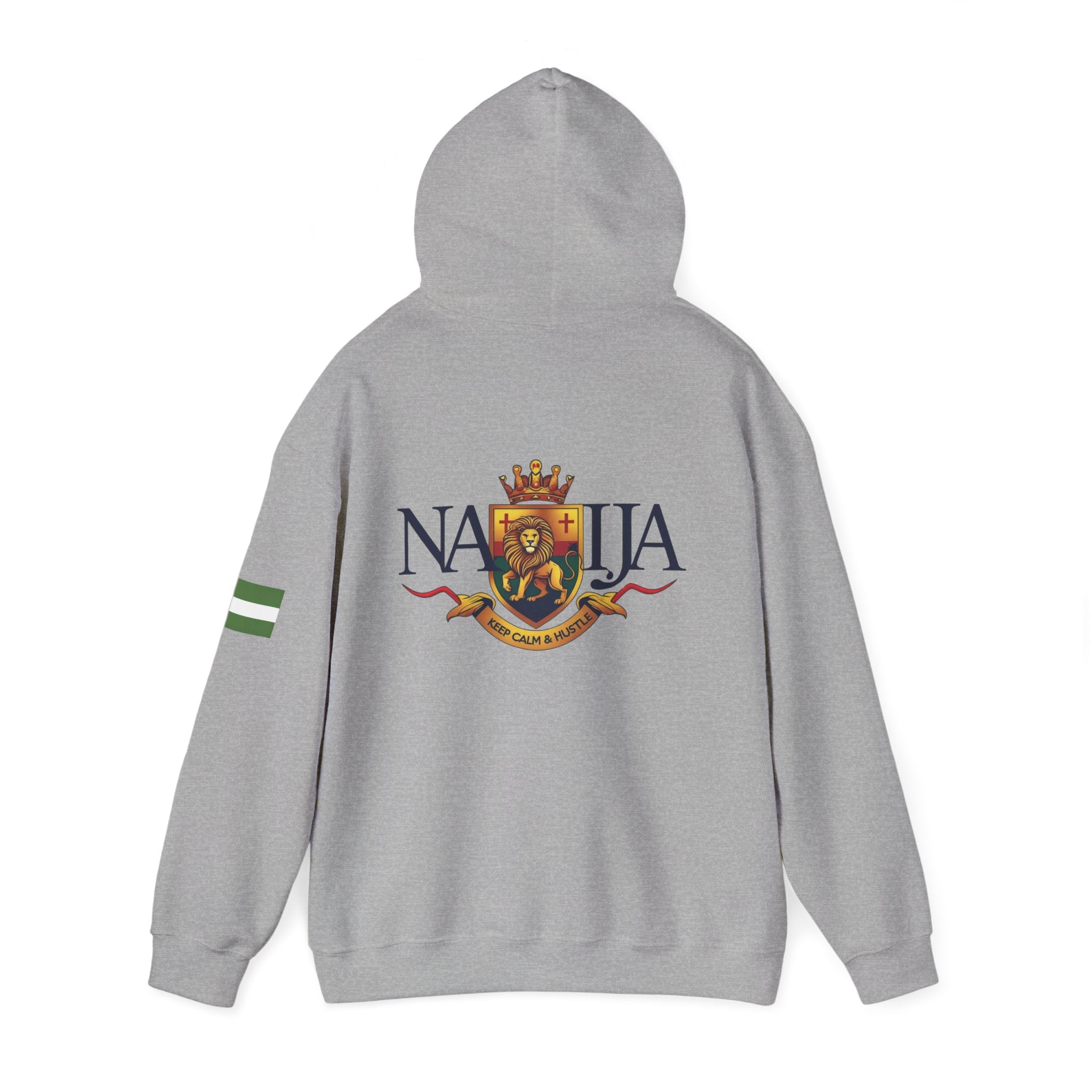 Naija-Keep Calm & Hustle Hoodie