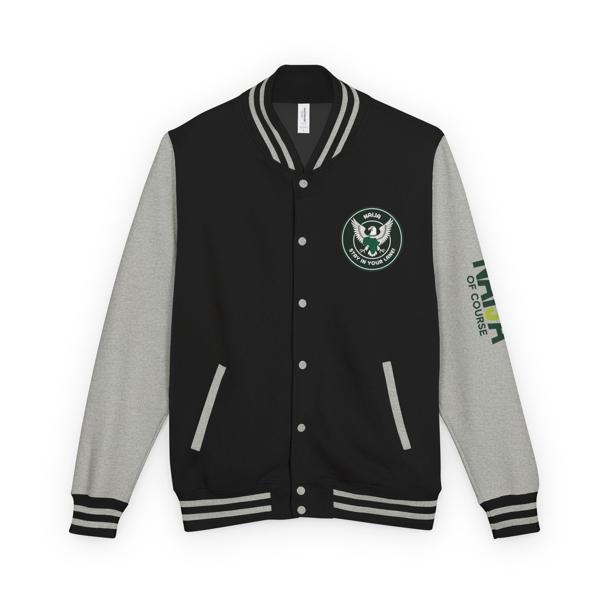 Naija of Course, Stay in your lane College Jacket