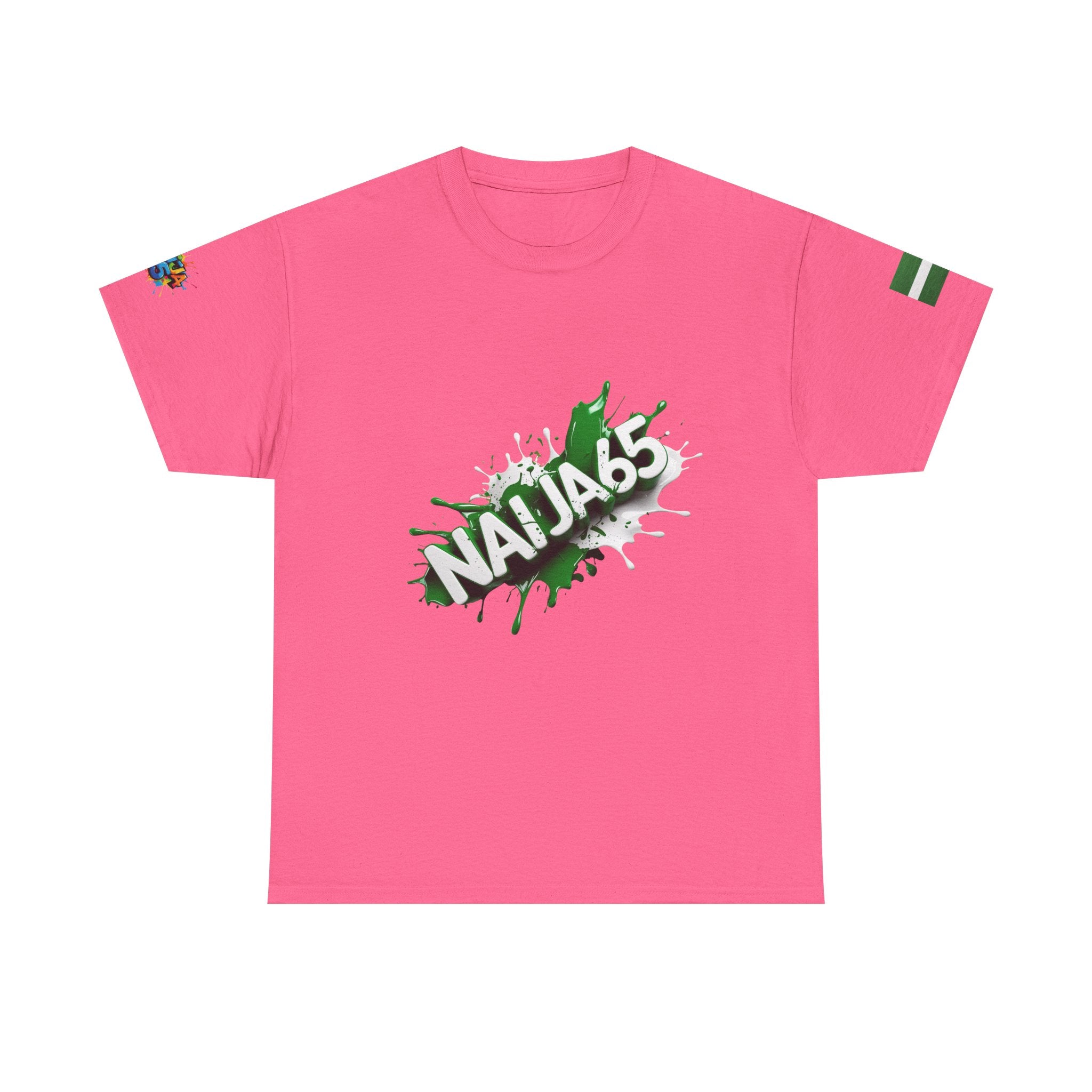Naija 65TH INDEPENDENCE CELEBRATION Day - Unisex Cotton T-shirt