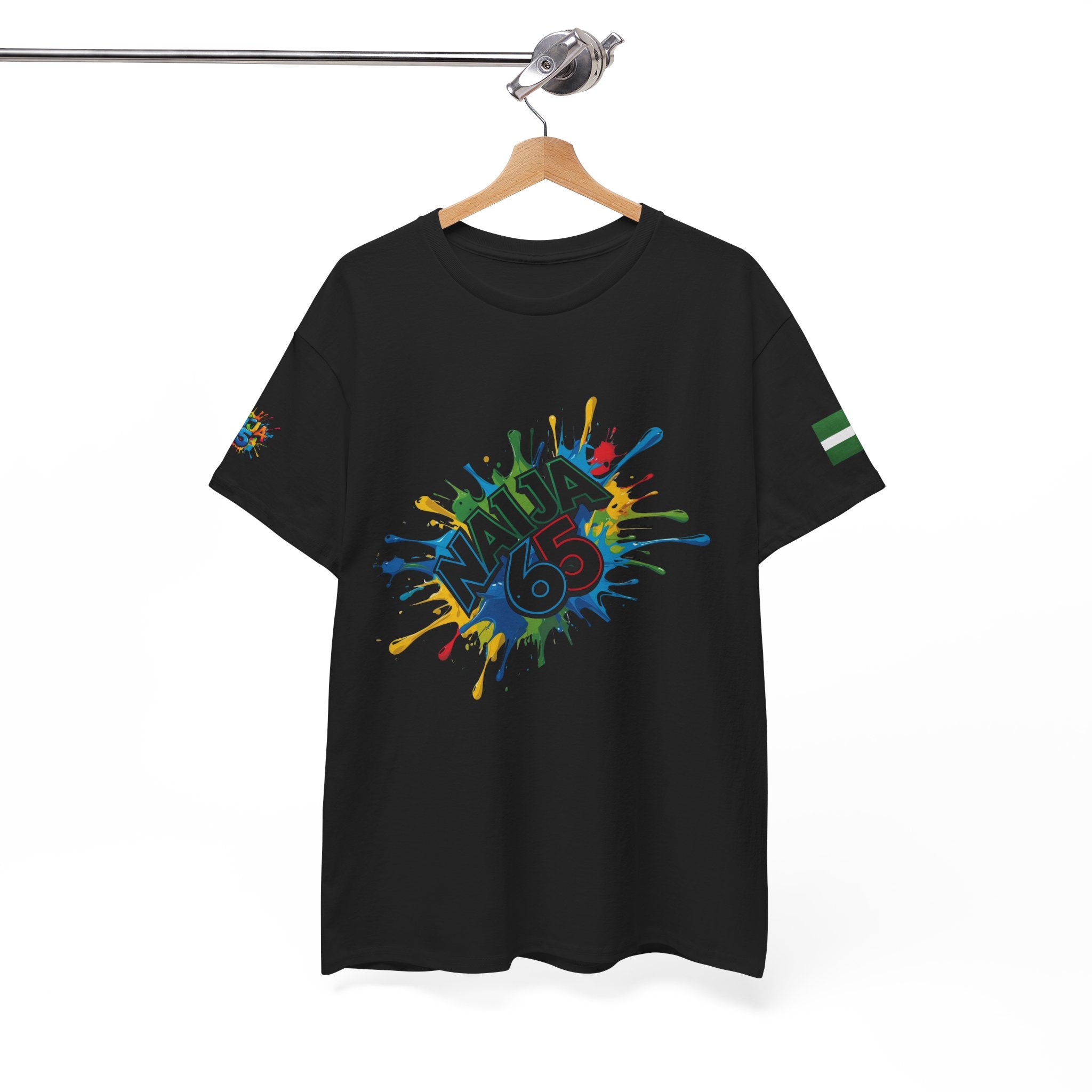 Naija 65TH Independence Unisex Cotton T-shirt