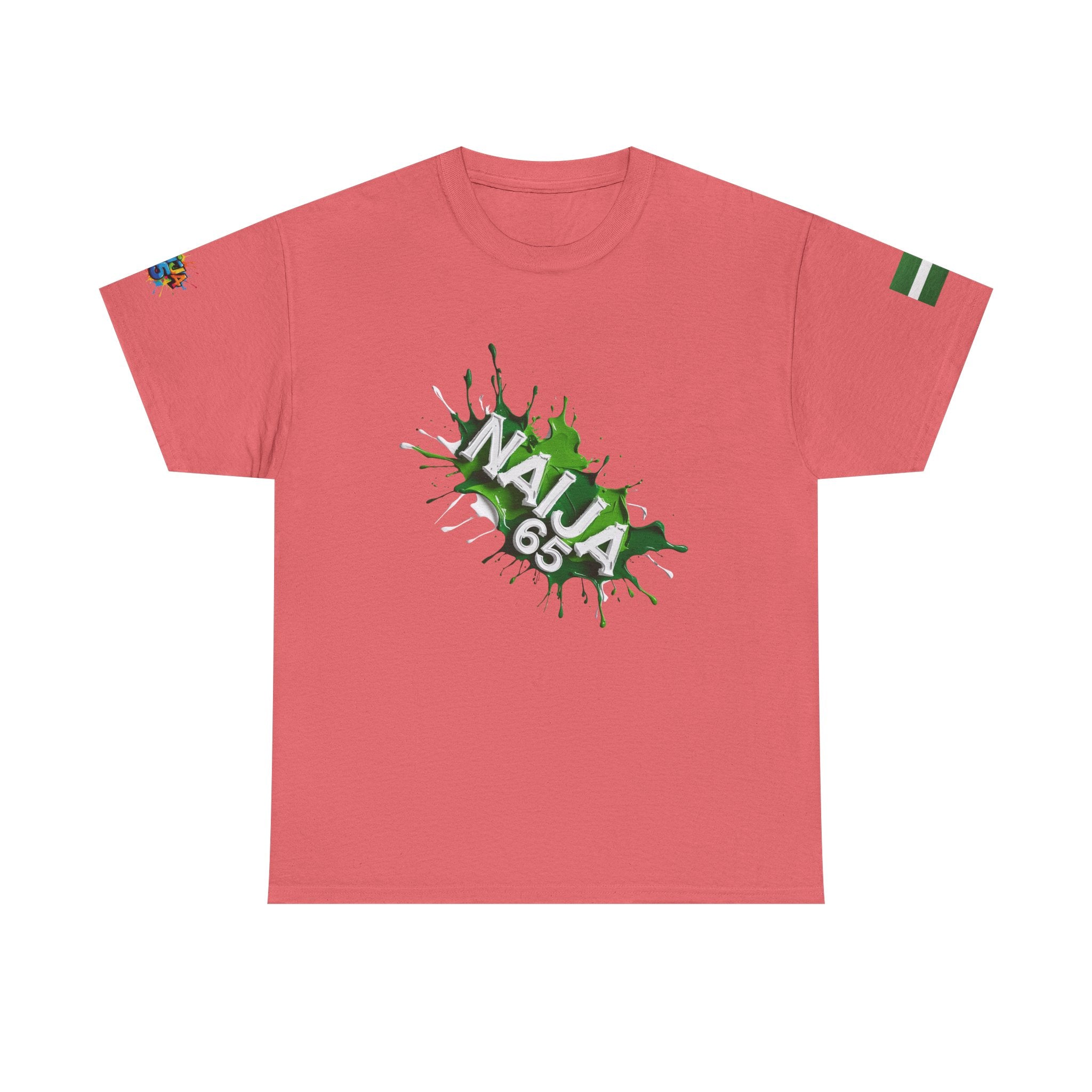 Naija 65TH INDEPENDENCE CELEBRATION, - Unisex Cotton T-shirt