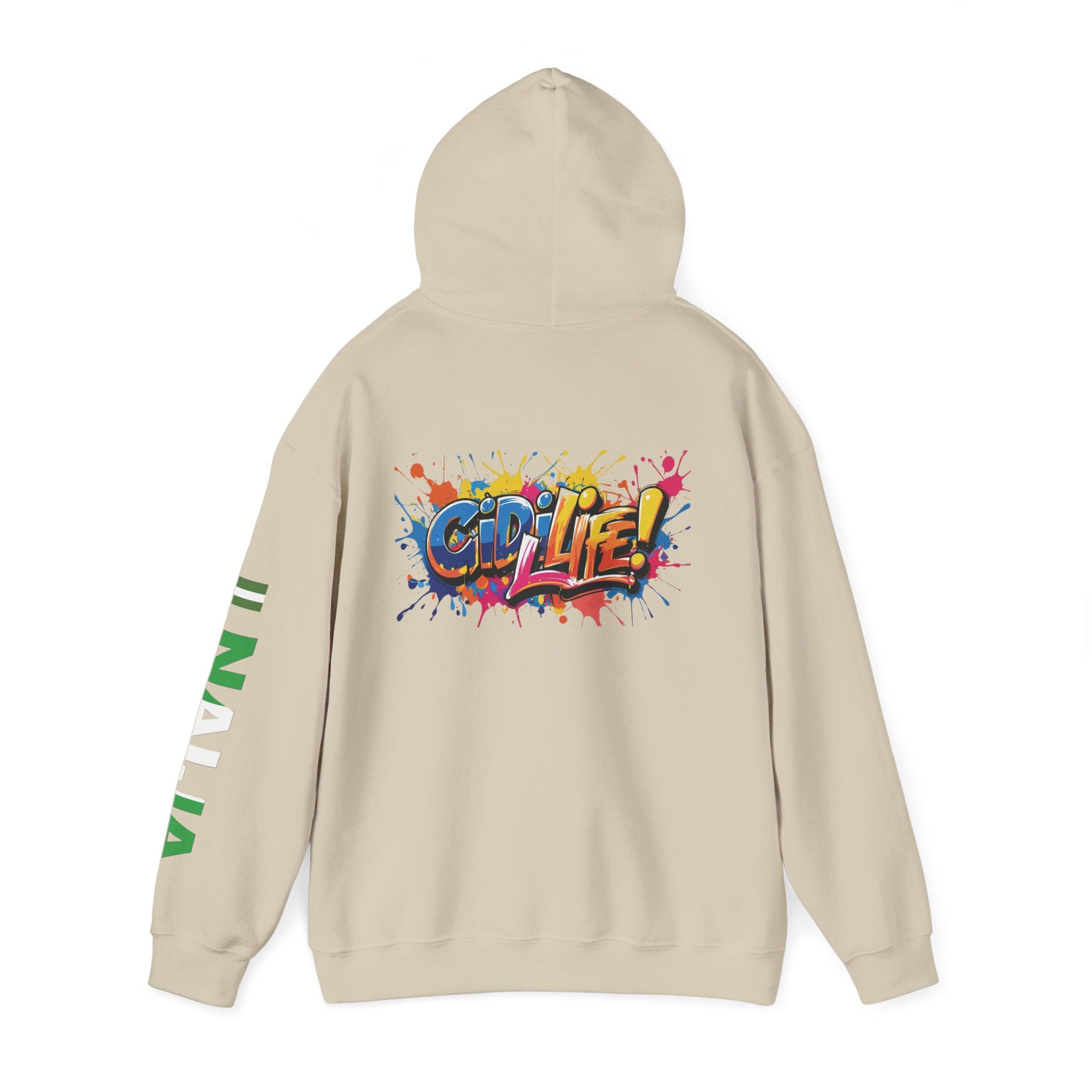 Naija- Gidi Life, Hoodie.