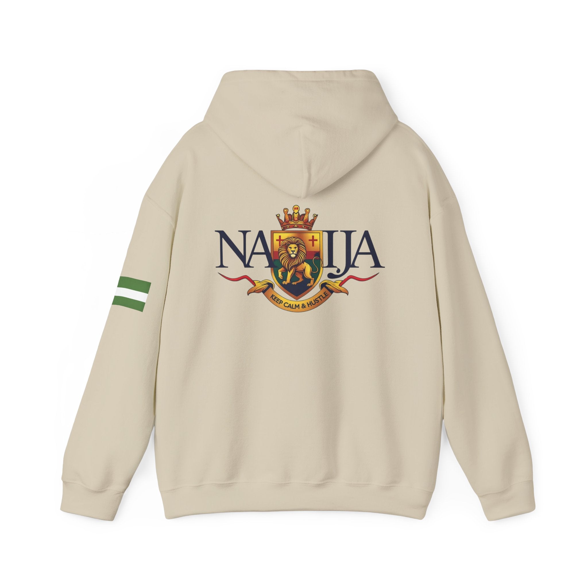 Naija-Keep Calm & Hustle Hoodie