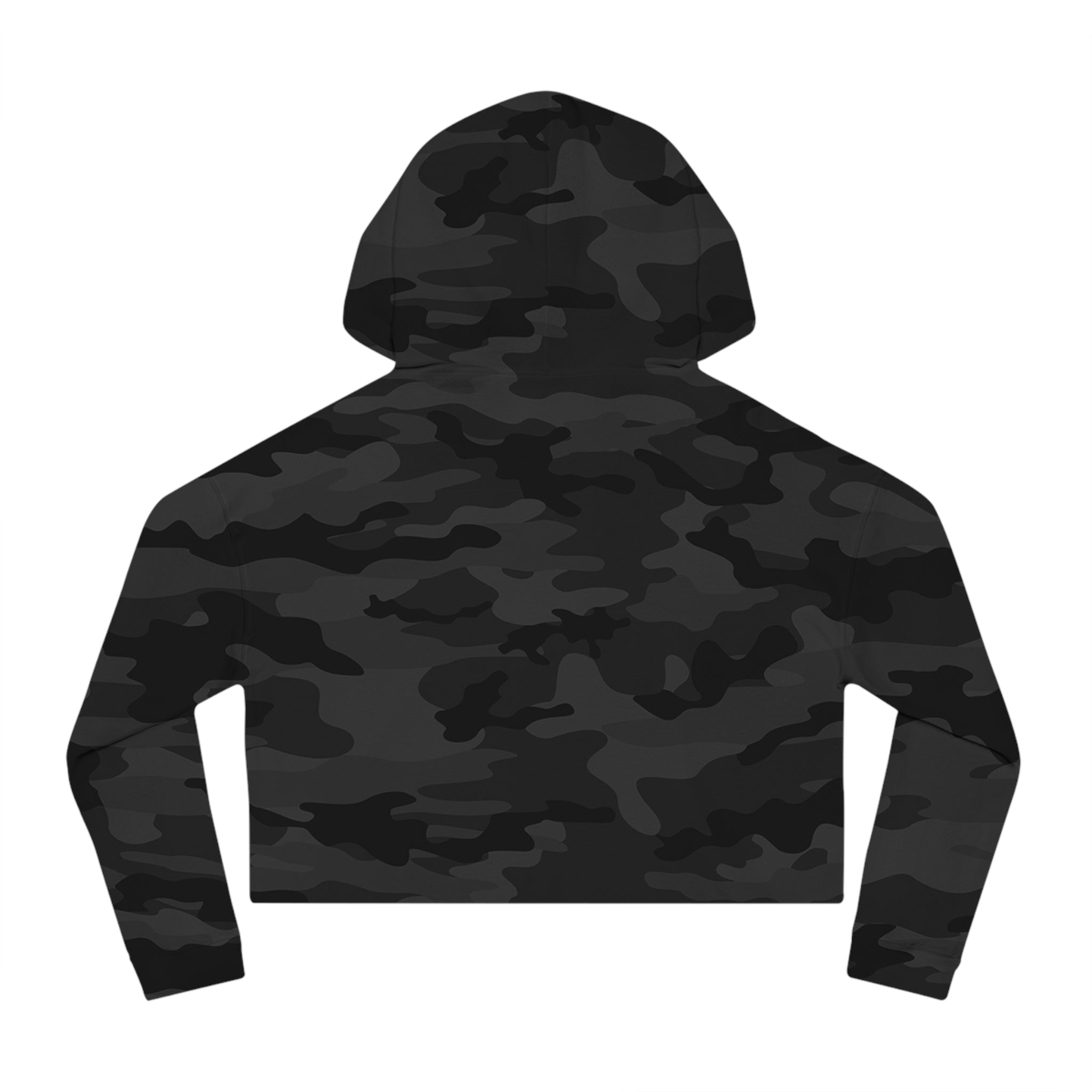 Naija We No Dey Carry Last, Women's Cropped Hoodie