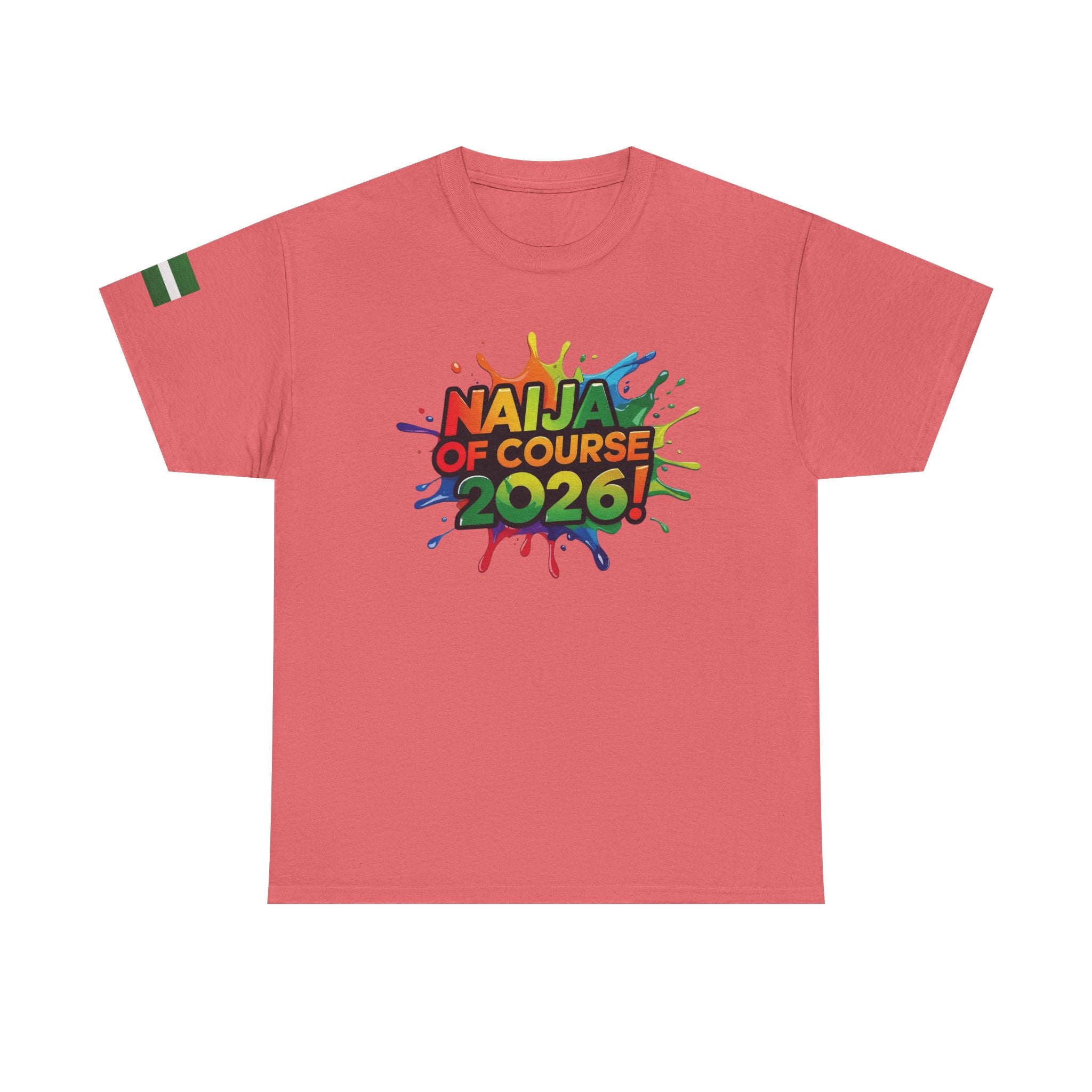 Naija of Course 2026 New Years Day Fashionable T-shirt