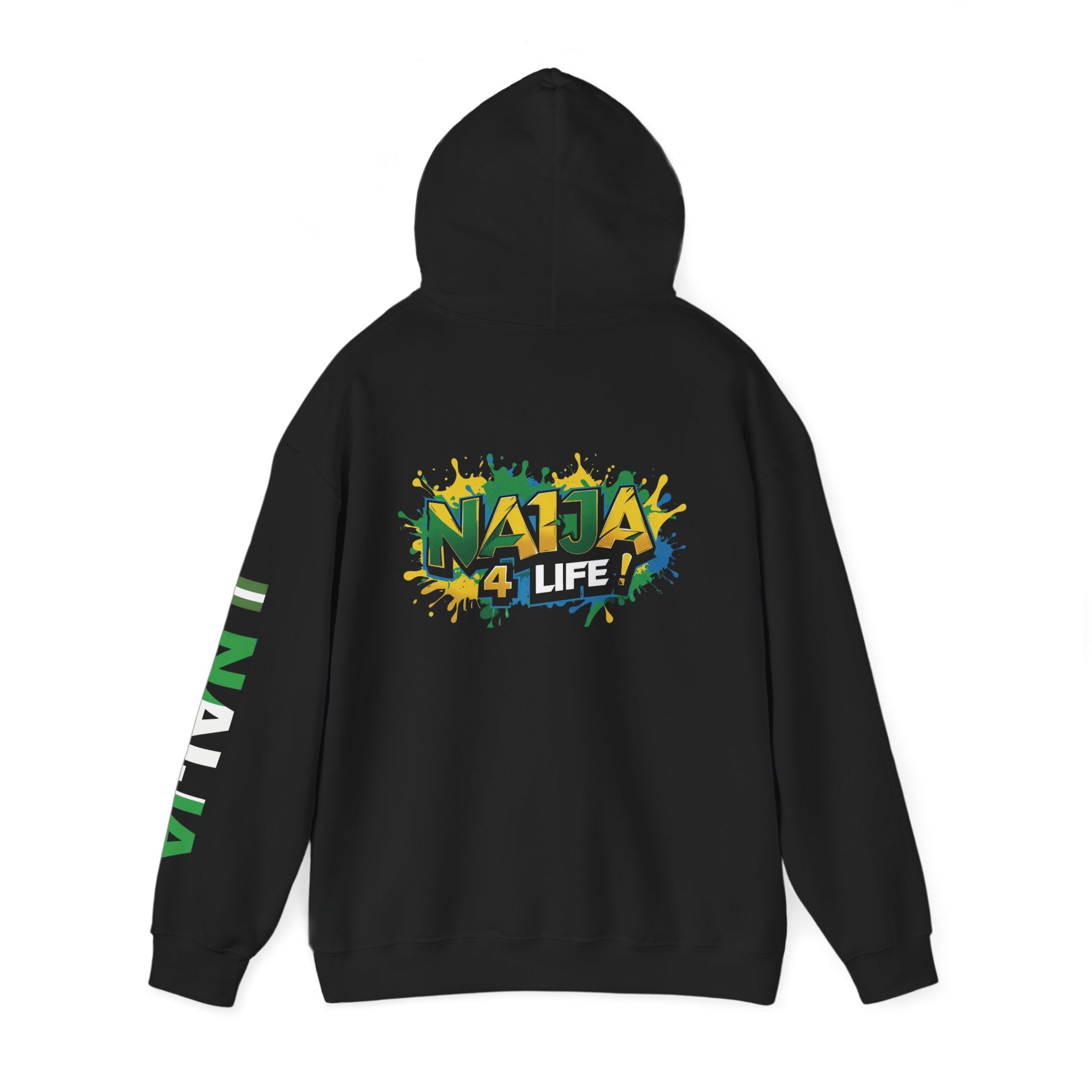 Naija - 4 Life, Hoodie.