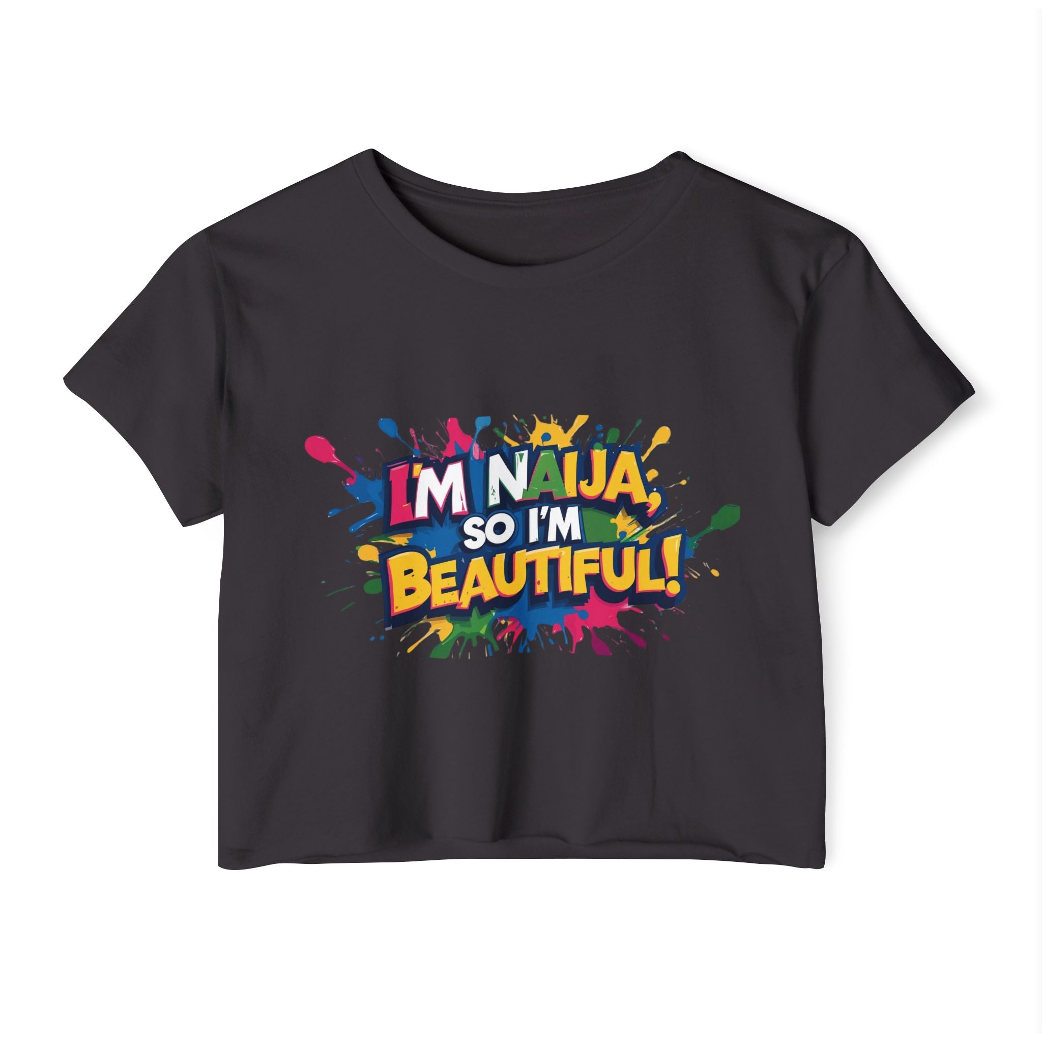 I'm Naija so I'm Beautiful, Cotton T-shirt