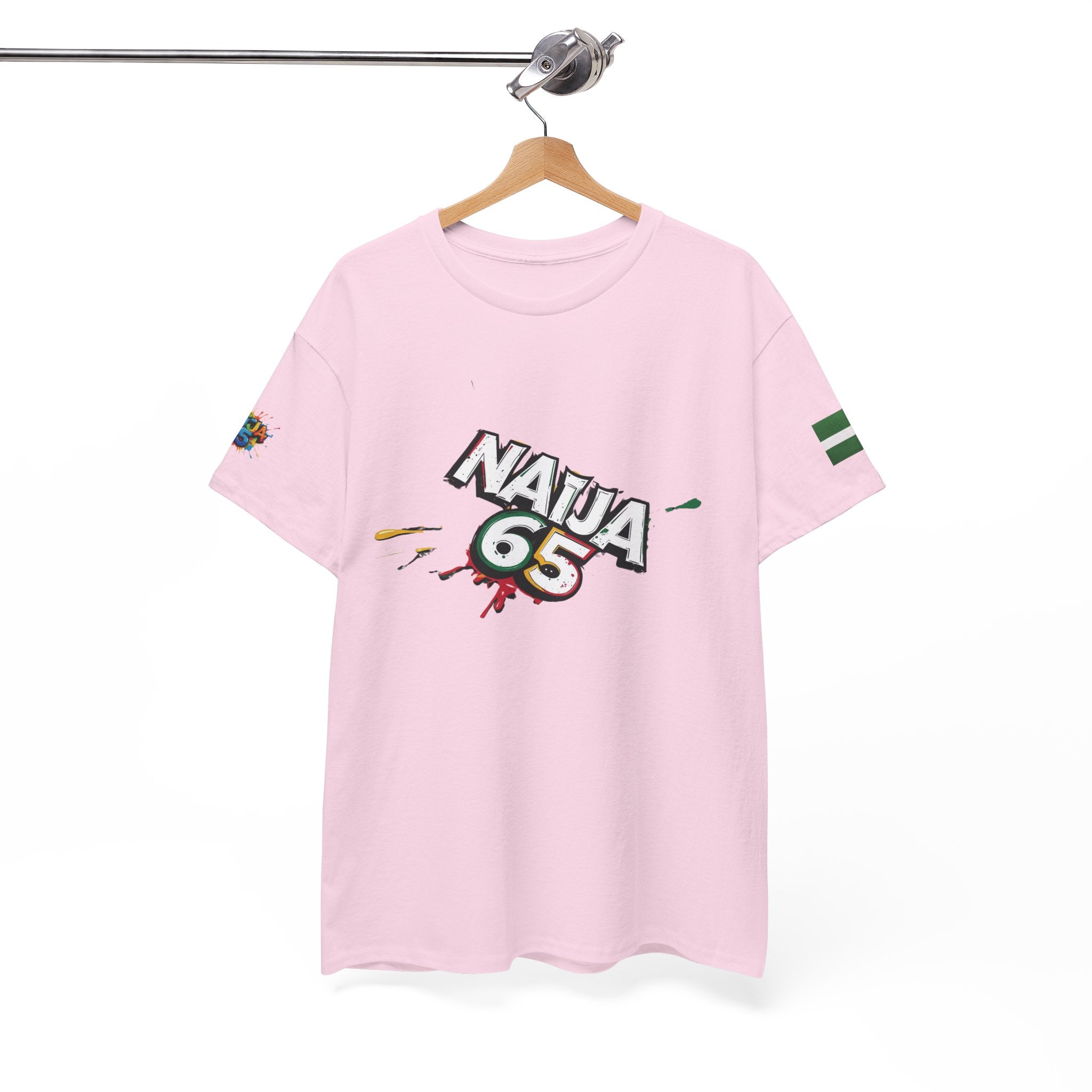 Naija 65TH INDEPENDENCE, Unisex Cotton T-shirt