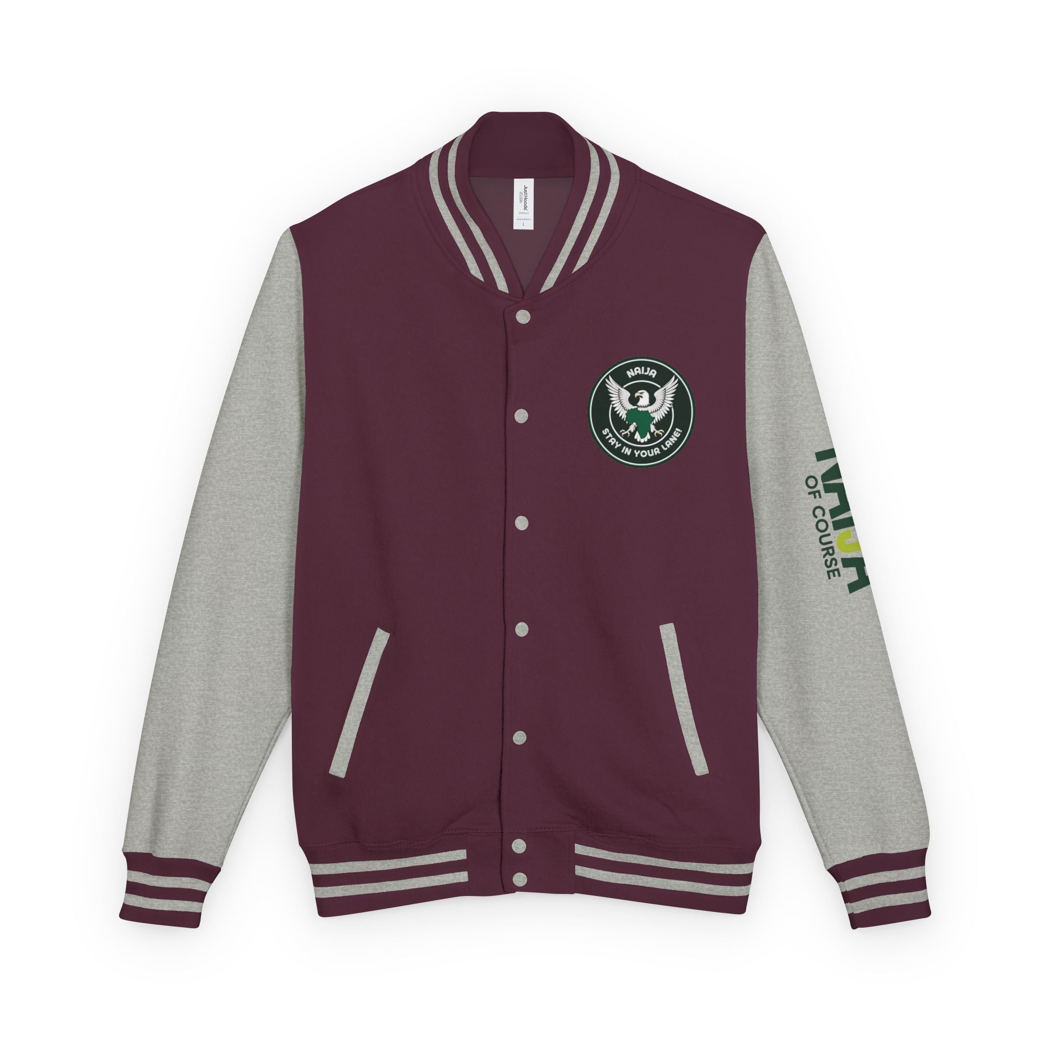 Naija of Course, Stay in your lane College Jacket