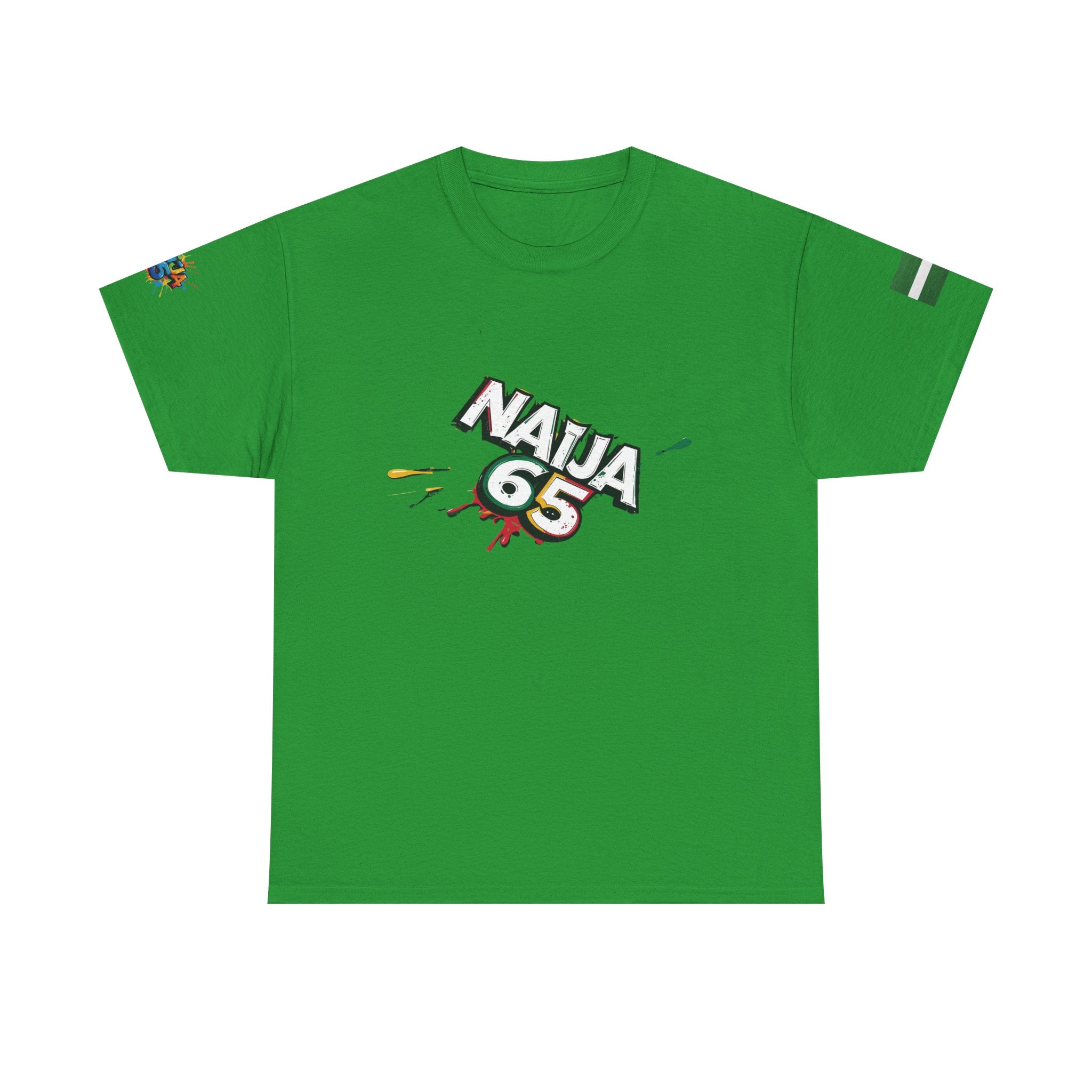 Naija 65TH INDEPENDENCE, Unisex Cotton T-shirt