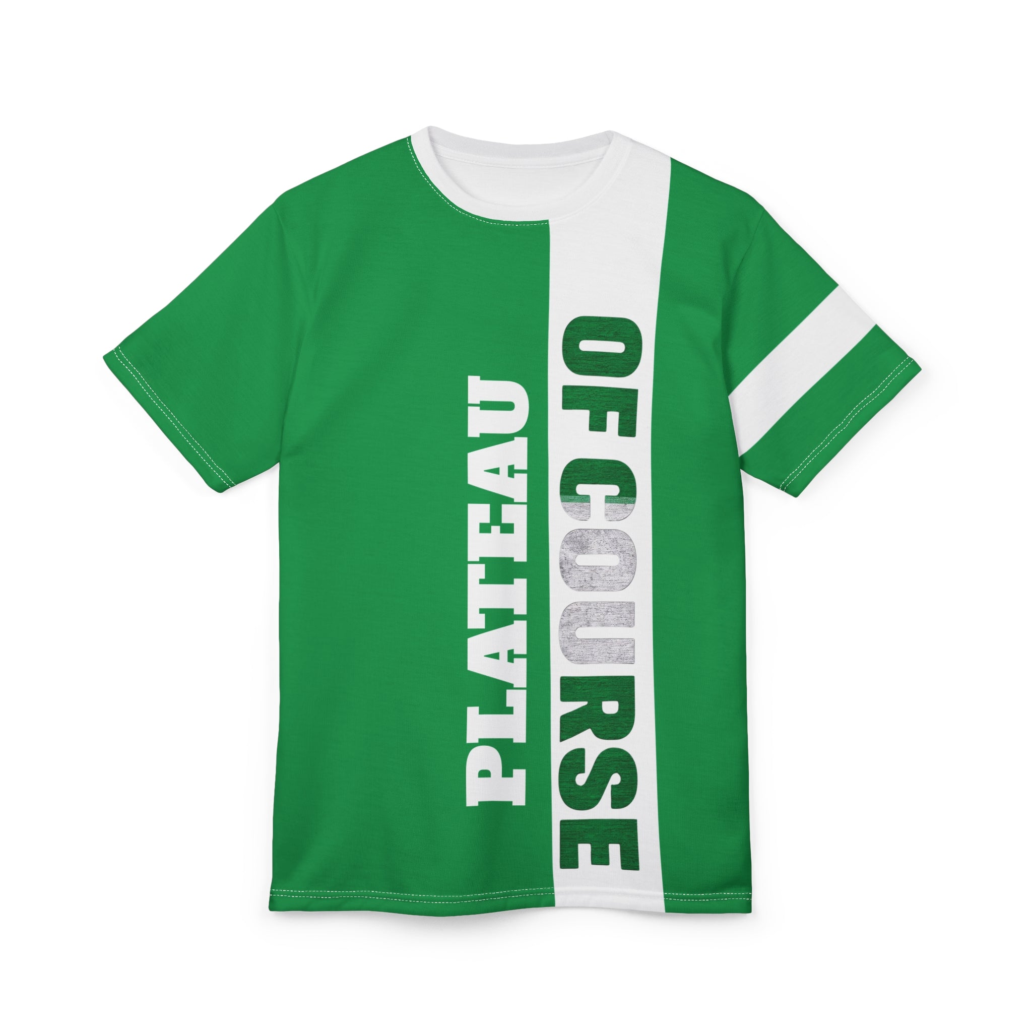 Plateau Of Course, Unisex Cut & Sew T-shirt