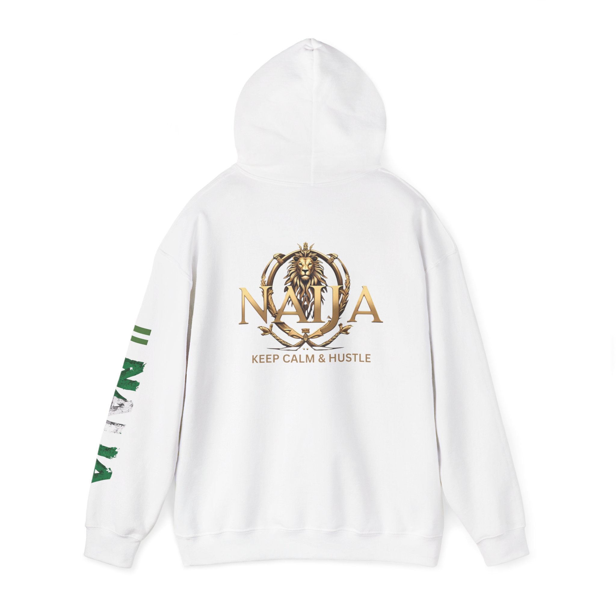 Naija Keep Calm & Hustle Hoodie