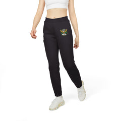 Of Course I'm from Naija motif, Adidas Unisex Joggers - Naija Of Course Fashion, Black