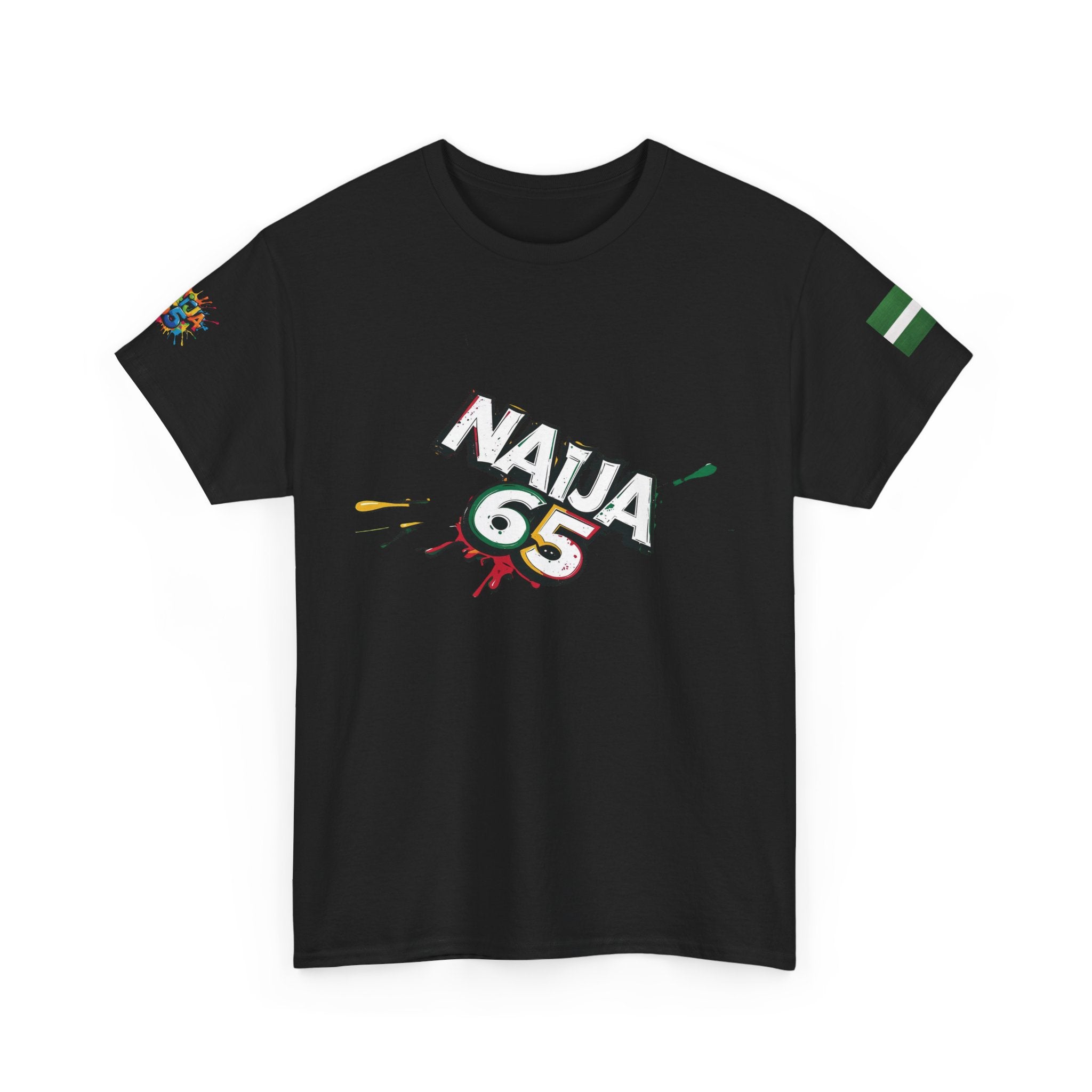 Naija 65TH INDEPENDENCE, Unisex Cotton T-shirt