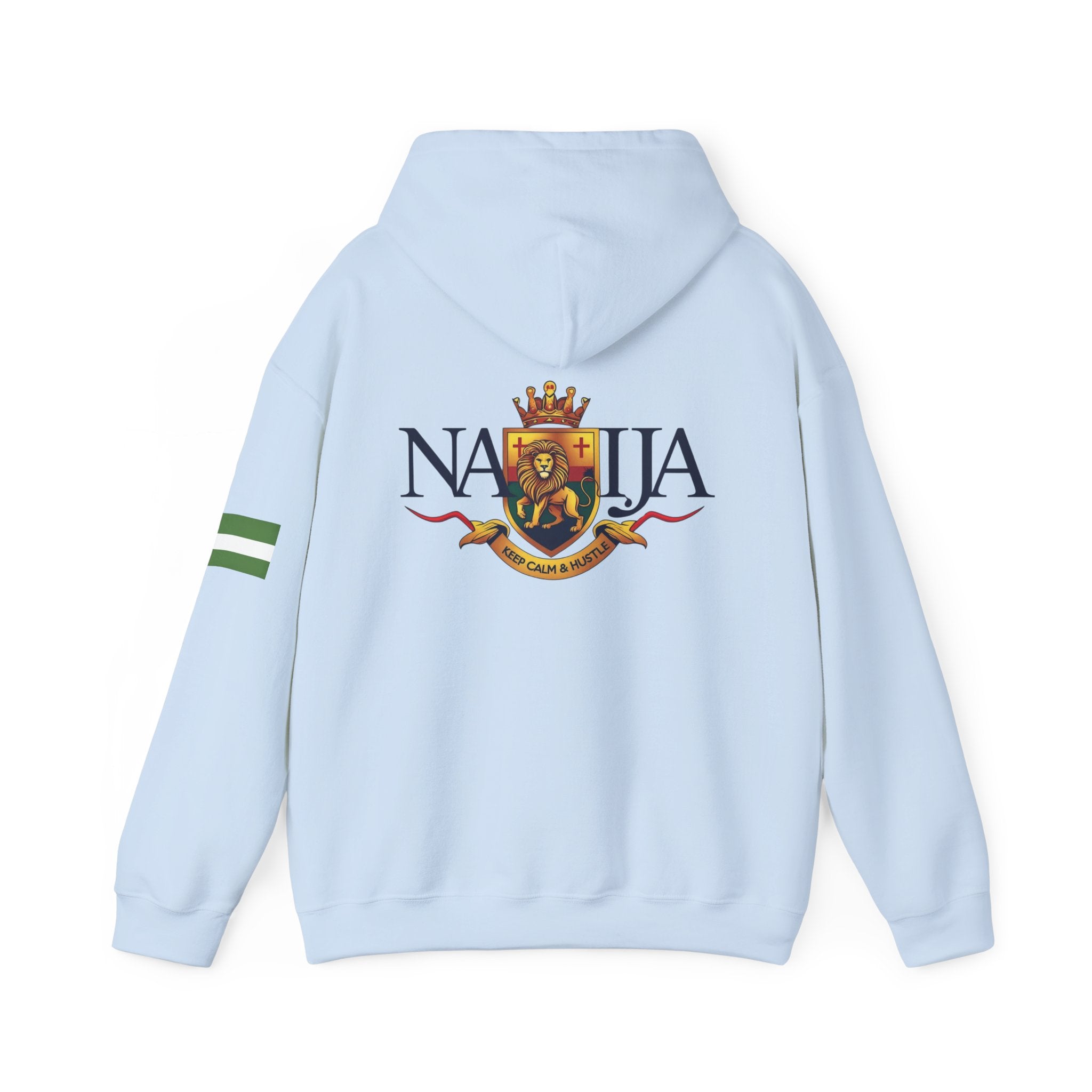 Naija-Keep Calm & Hustle Hoodie