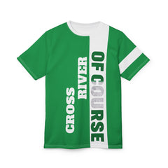 Cross River Of Course, Unisex Cut & Sew T-shirt