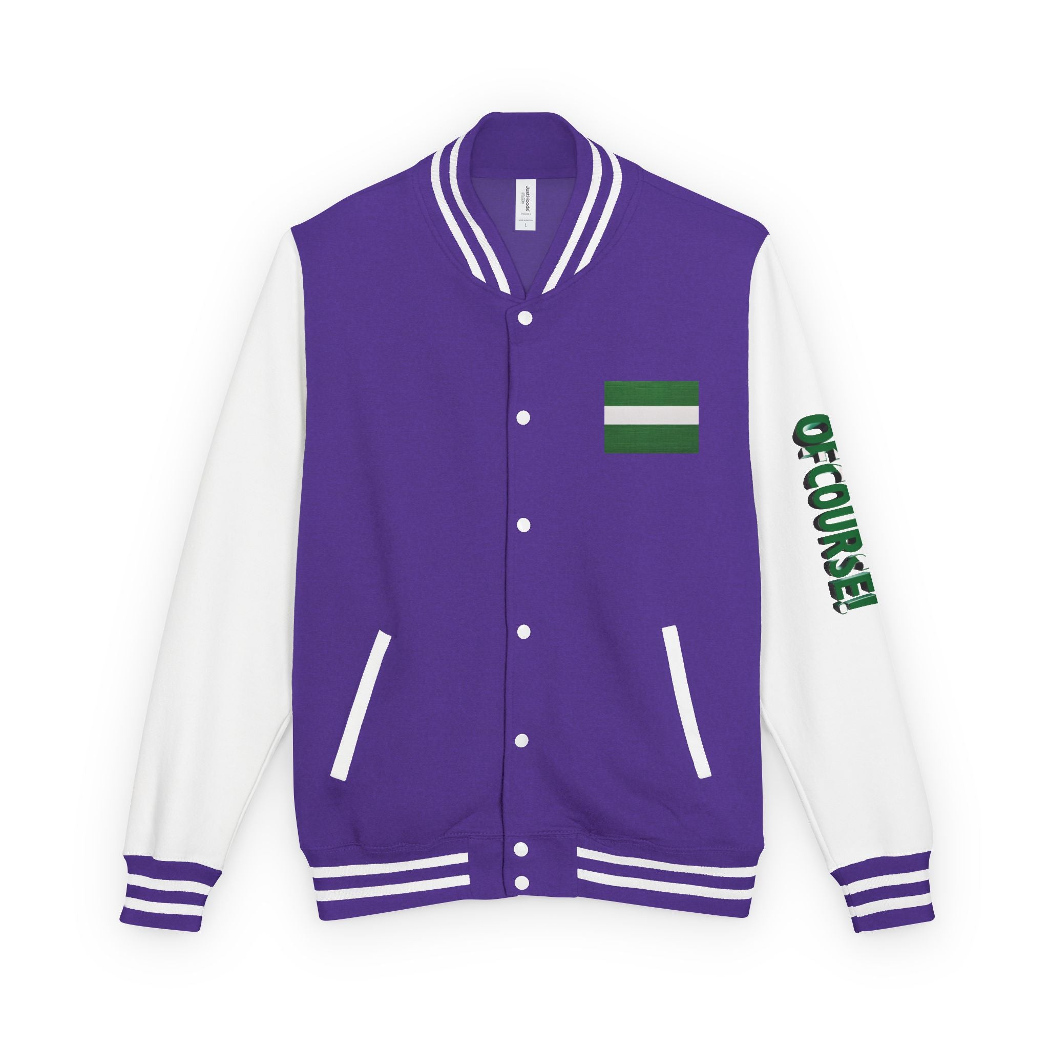 Naija of Course, Unisex Letterman Jacket