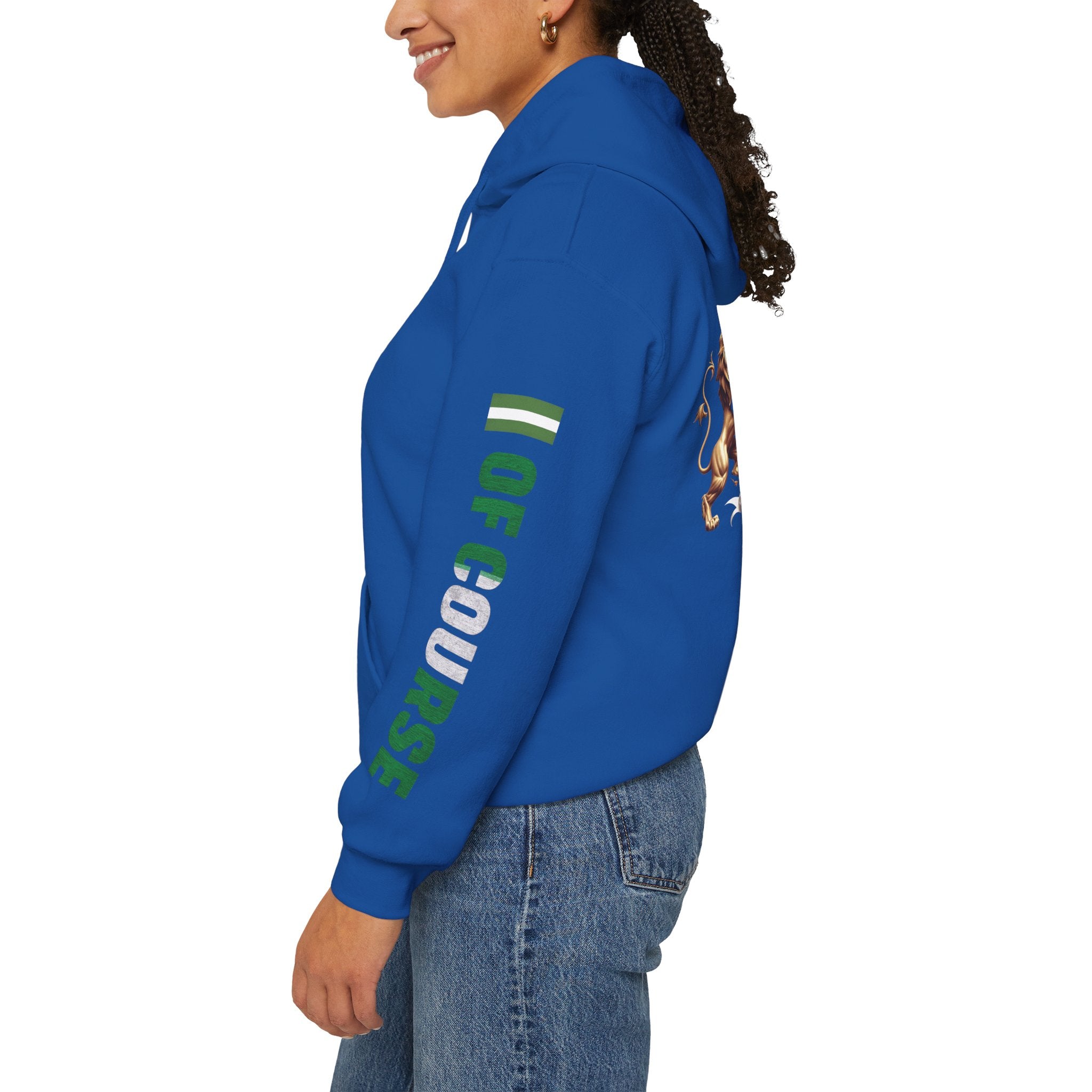 Nigeria Of Course- Naija Keep Calm & Hustle Hoodie