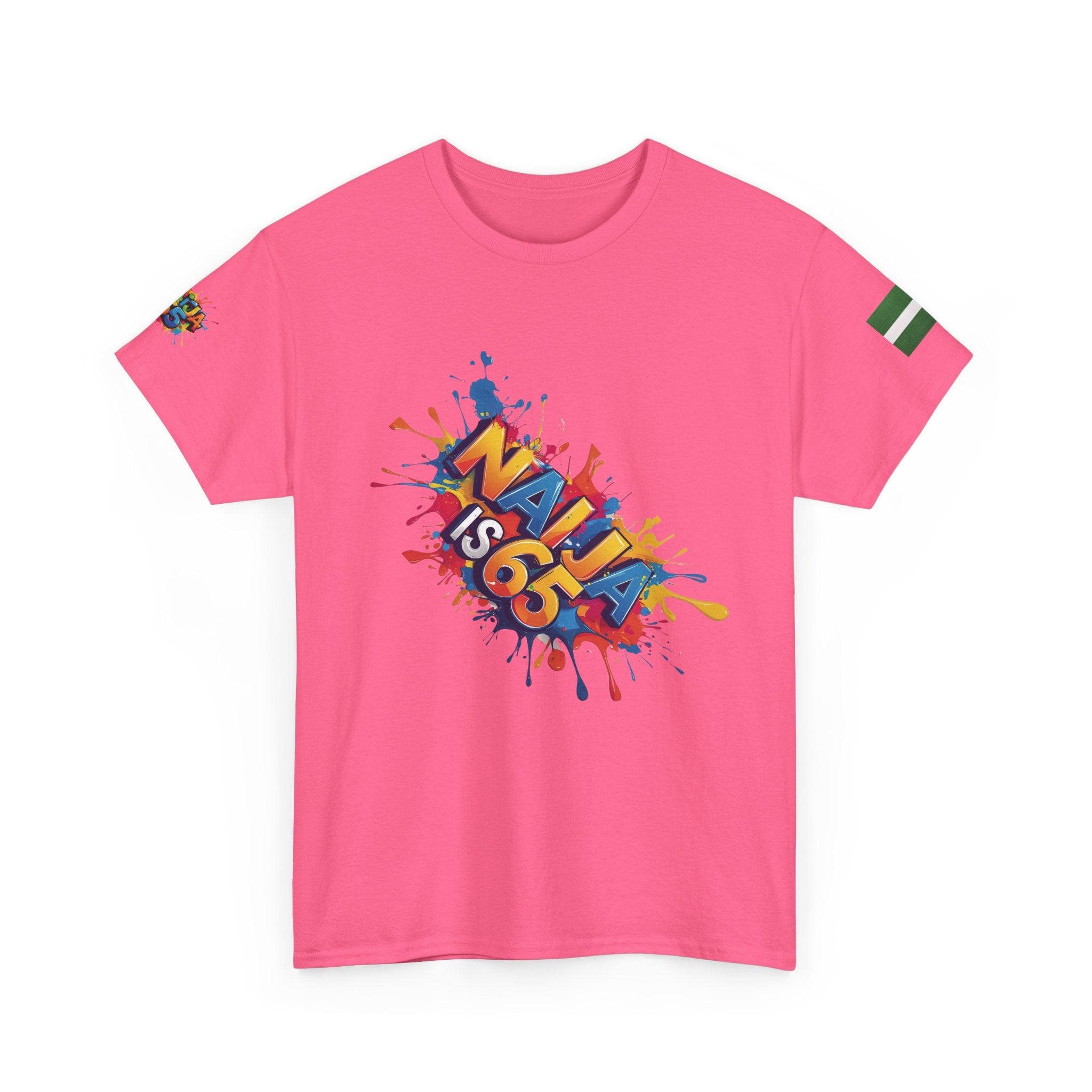 Naija is 65, INDEPENDENCE, Unisex, Cotton T-shirt