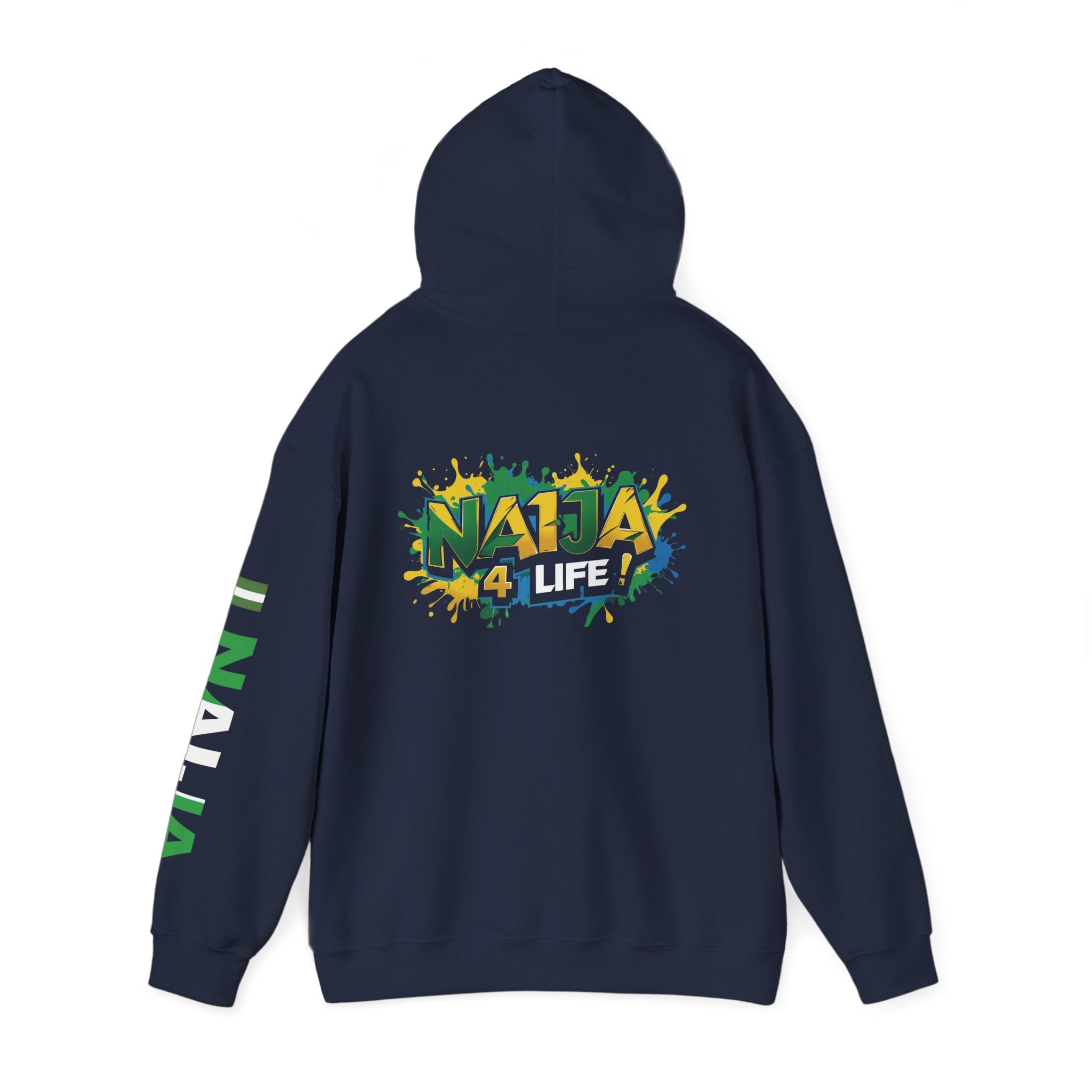 Naija - 4 Life, Hoodie.