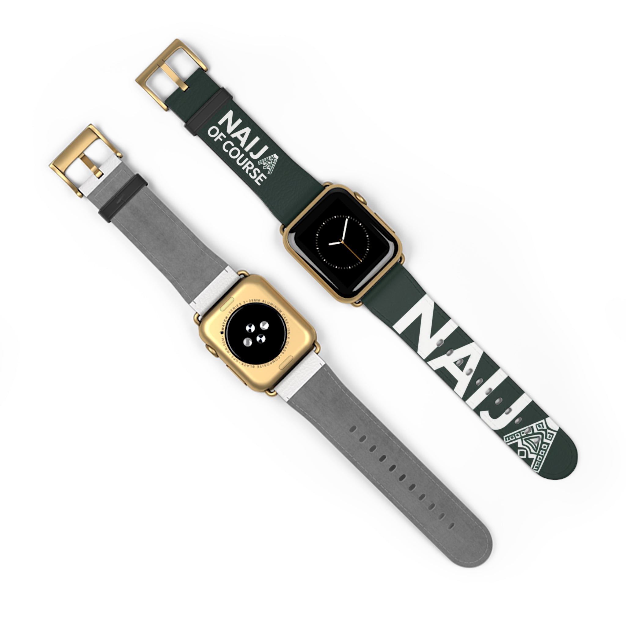Niaja Of Course Motif, Watch Band for Apple Watch, Wrist 38-41mm