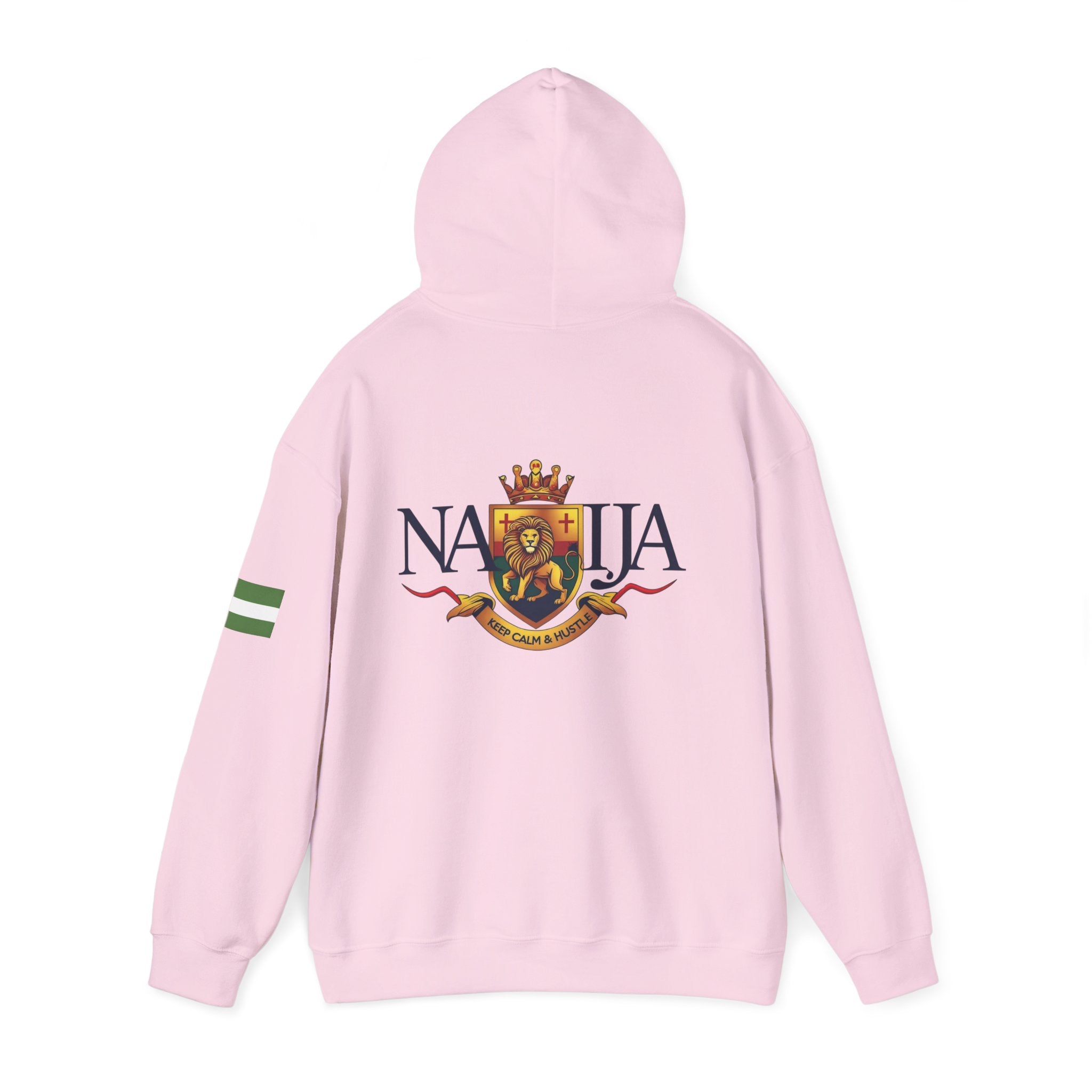 Naija-Keep Calm & Hustle Hoodie