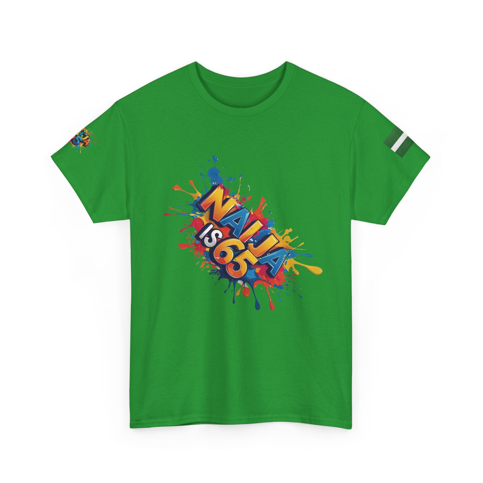 Naija is 65, INDEPENDENCE, Unisex, Cotton T-shirt